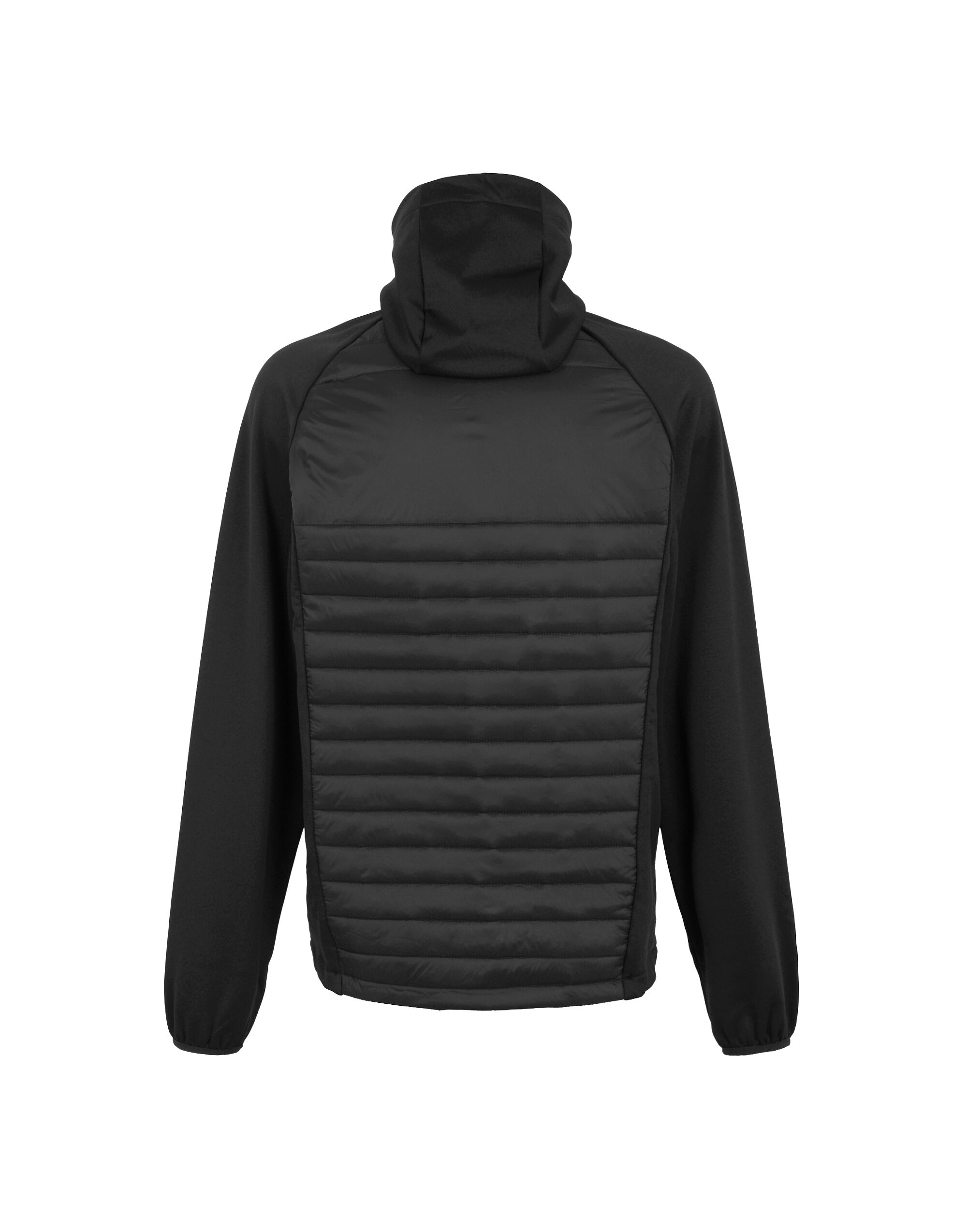 TRA549 Men’s Navigate Thermal Hybrid Jacket Black/Classic Red