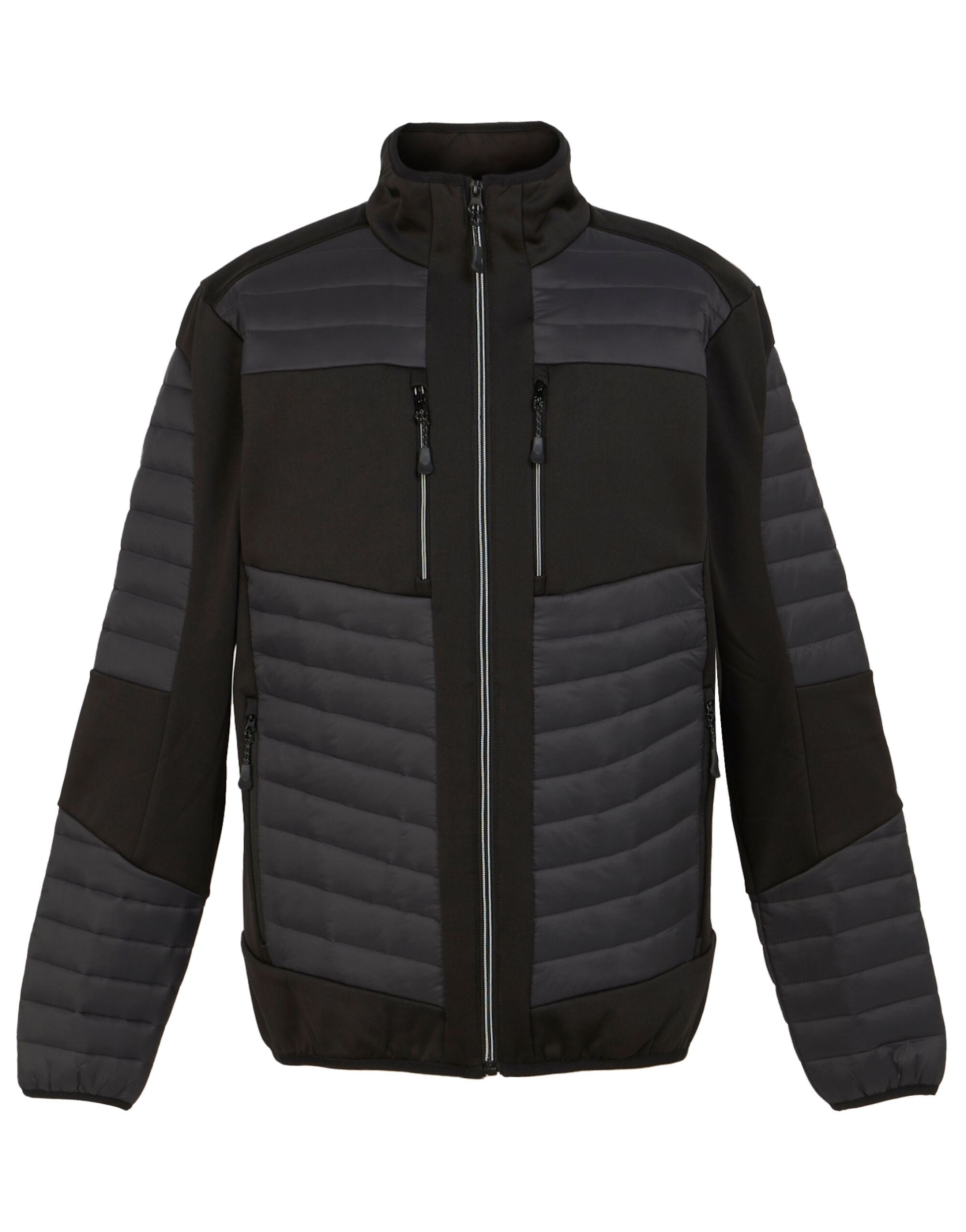 TRA563 Ash/Black E-Volve Thermal Hybrid Jacket