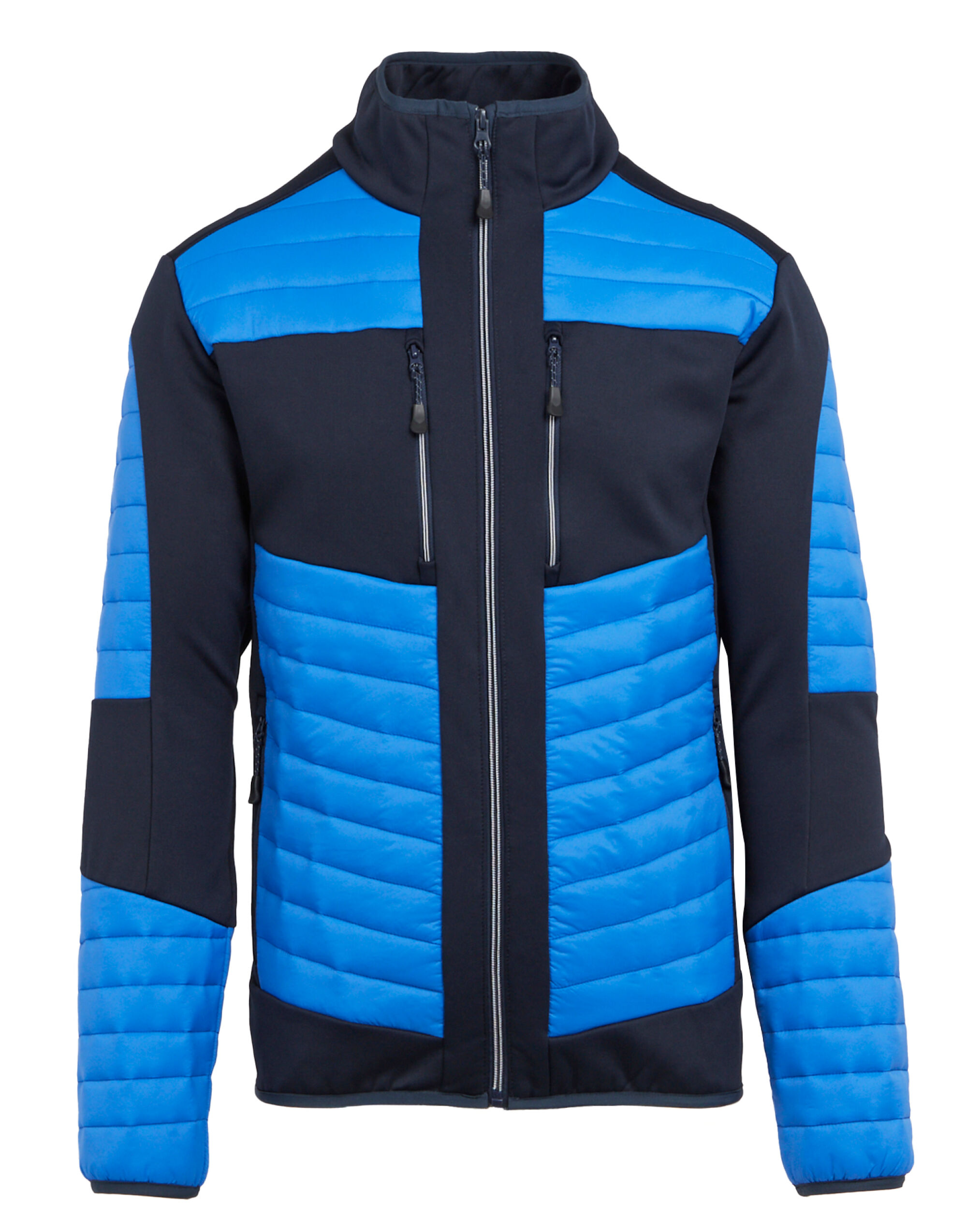 TRA563 Strong Blue/Navy E-Volve Thermal Hybrid Jacket