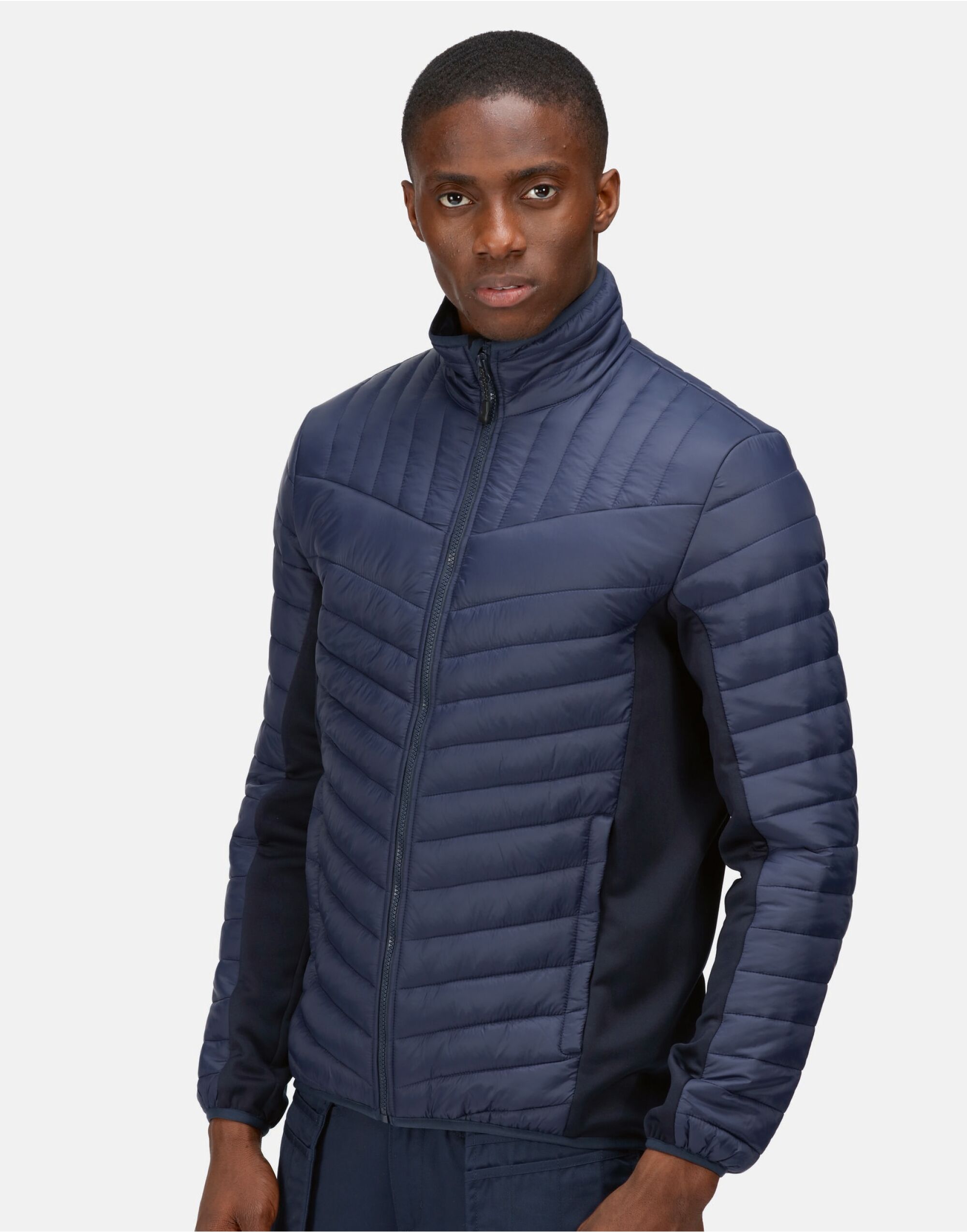 TRA529 Navy Men’s Tourer Hybrid Jacket
