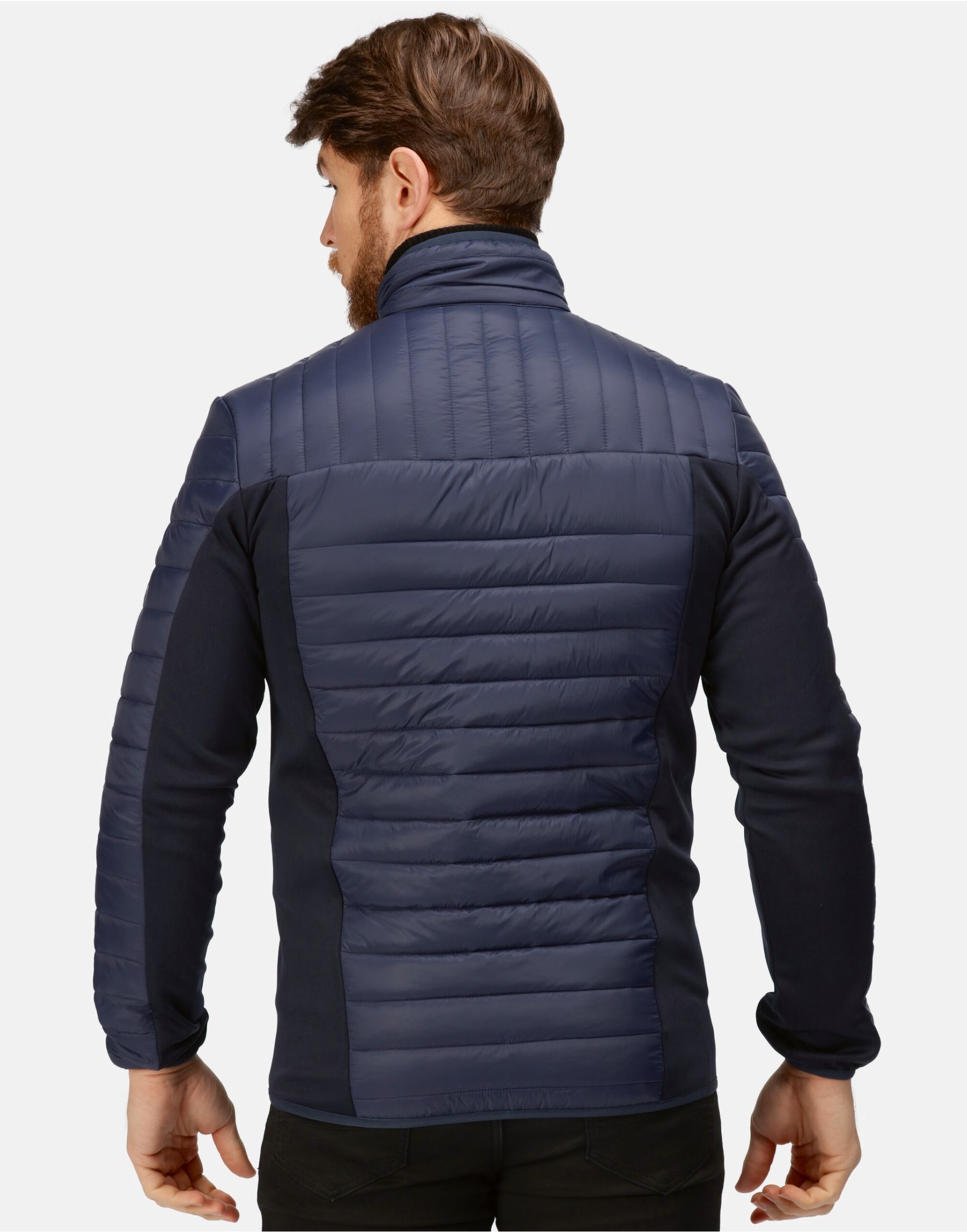 TRA529 Navy Men’s Tourer Hybrid Jacket