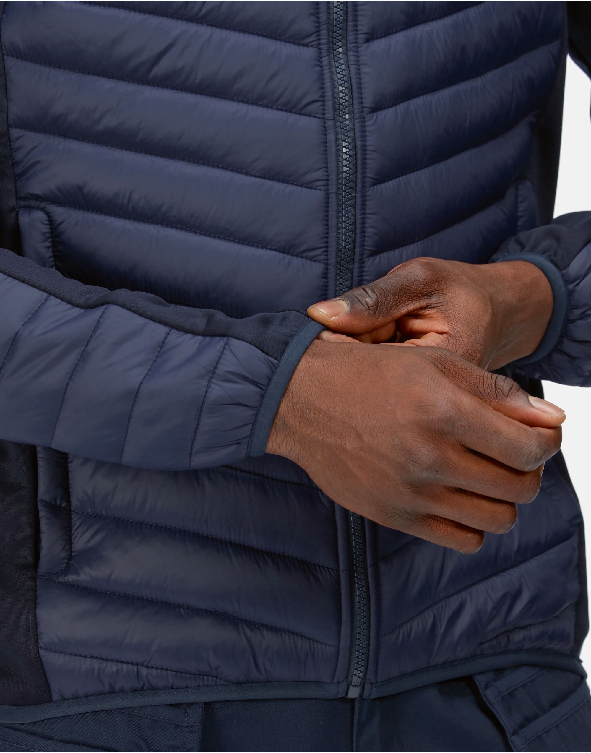 TRA529 Navy Men’s Tourer Hybrid Jacket