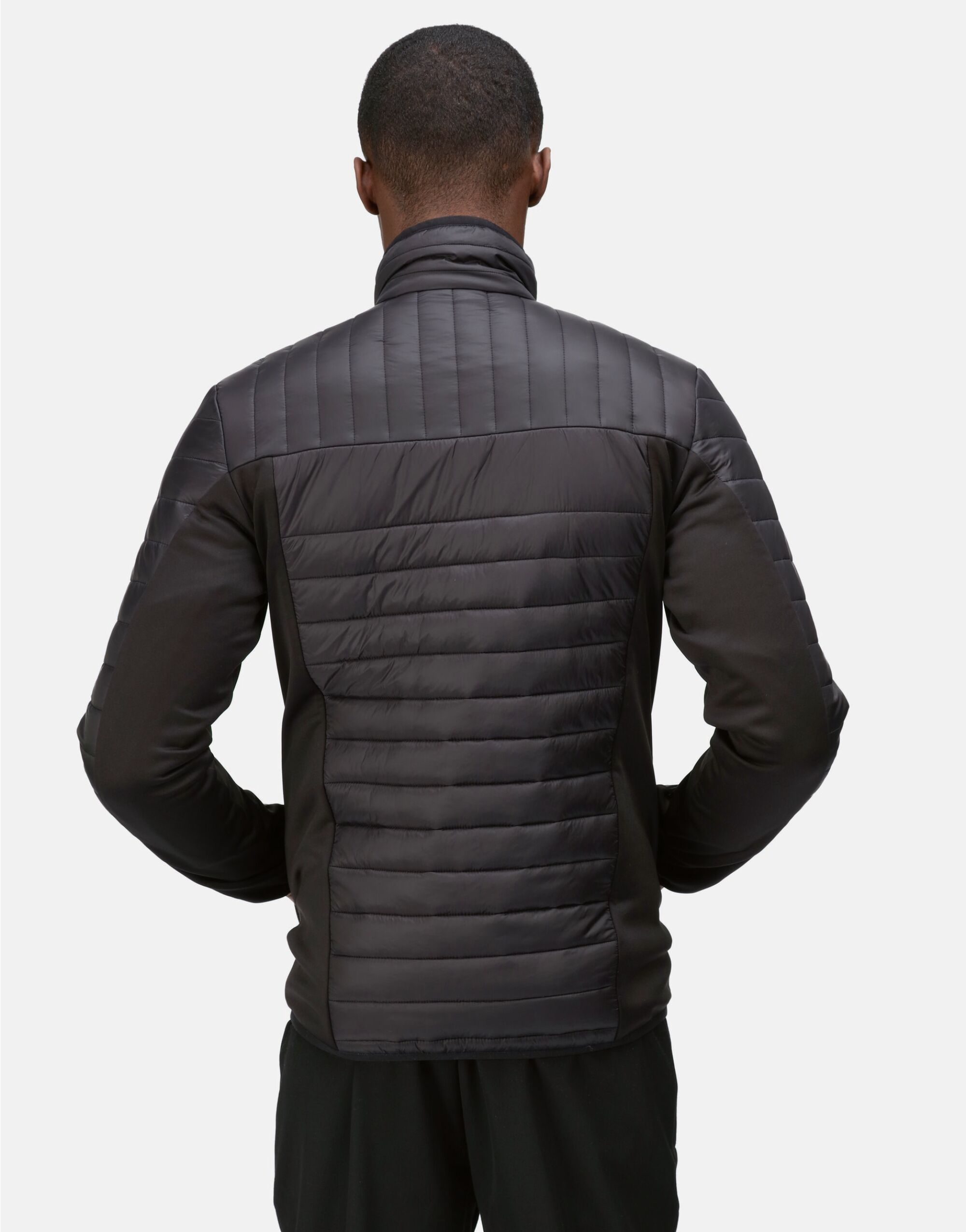TRA529 Black Men’s Tourer Hybrid Jacket