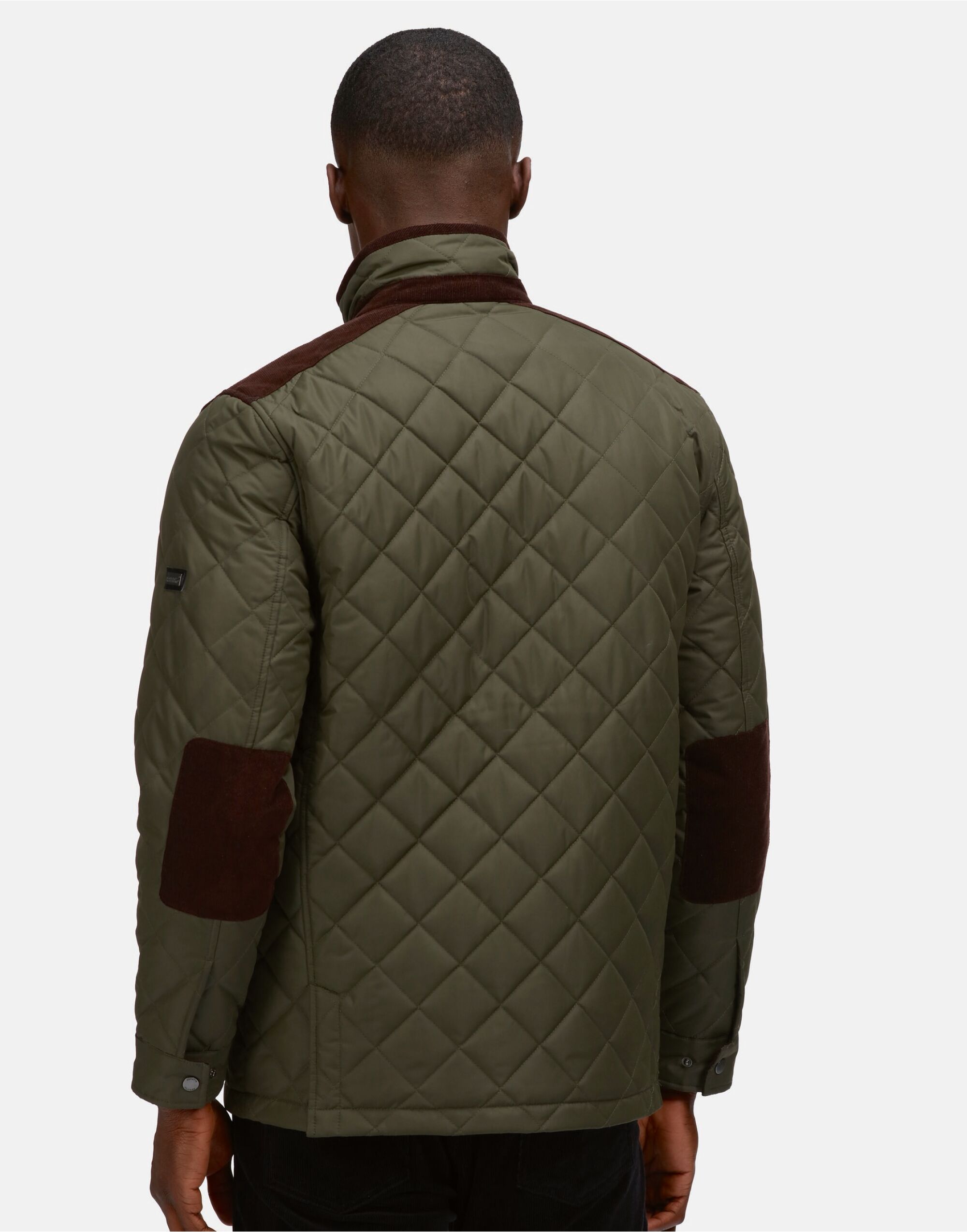 TRA534 Padbury Quilted Jacket Dark Khaki