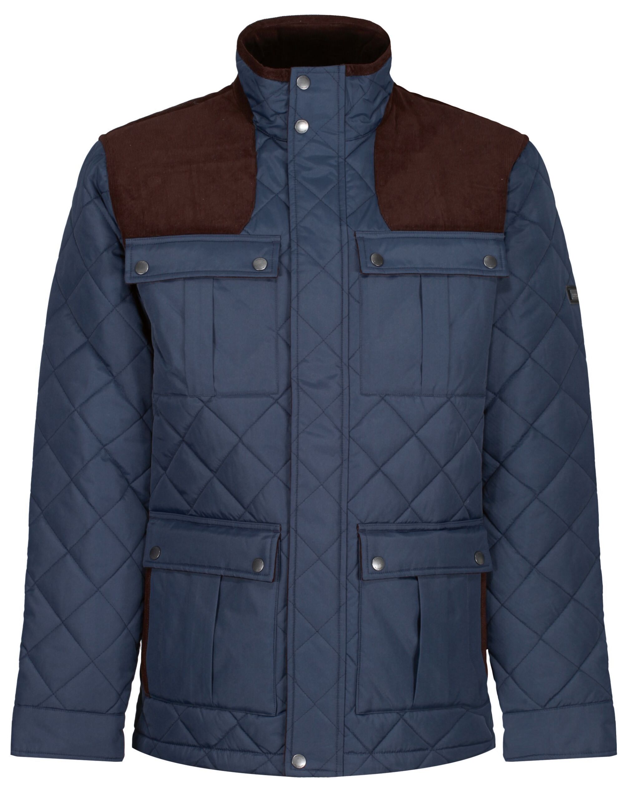 TRA534 Padbury Quilted Jacket Navy