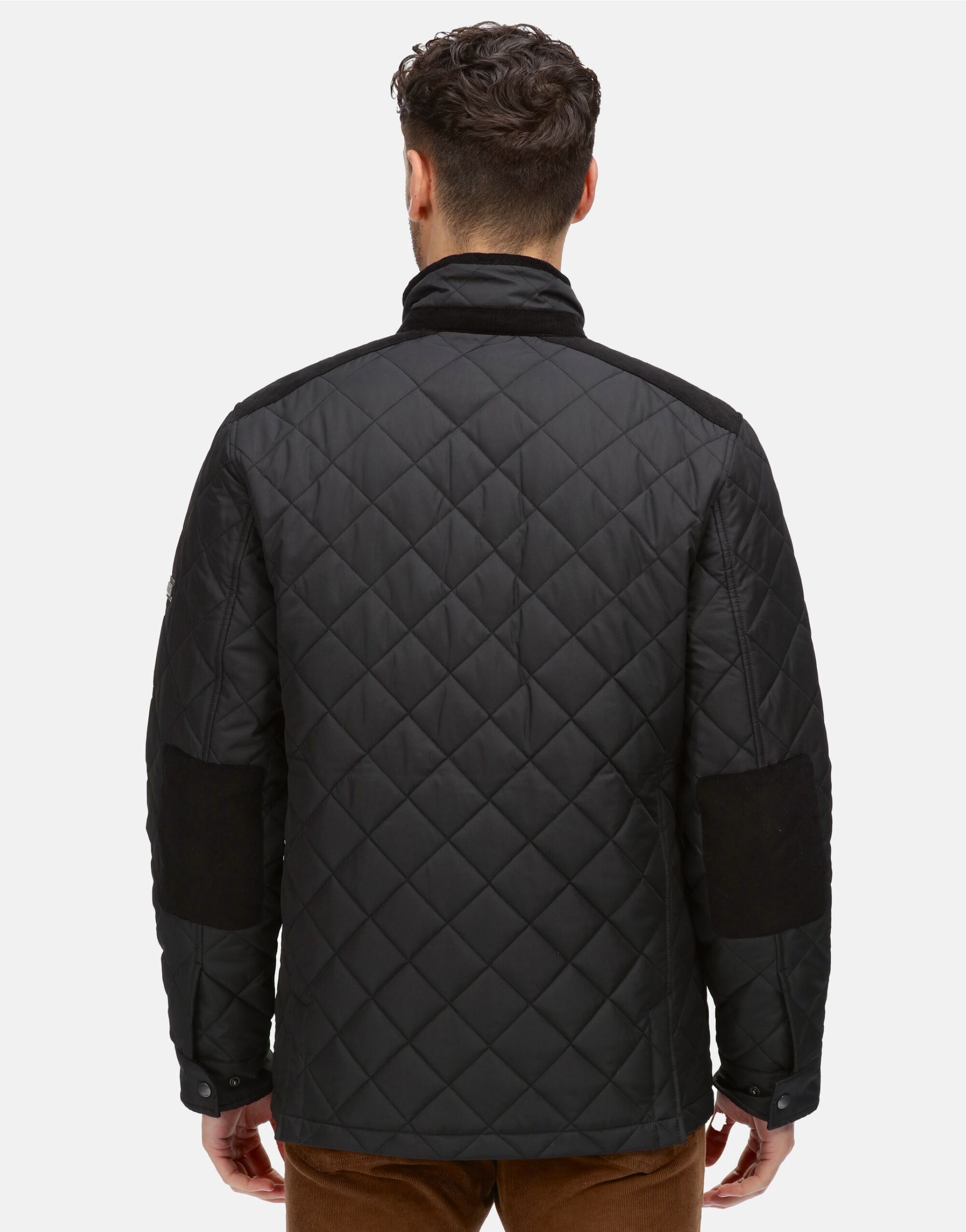 TRA534 Padbury Quilted Jacket Black