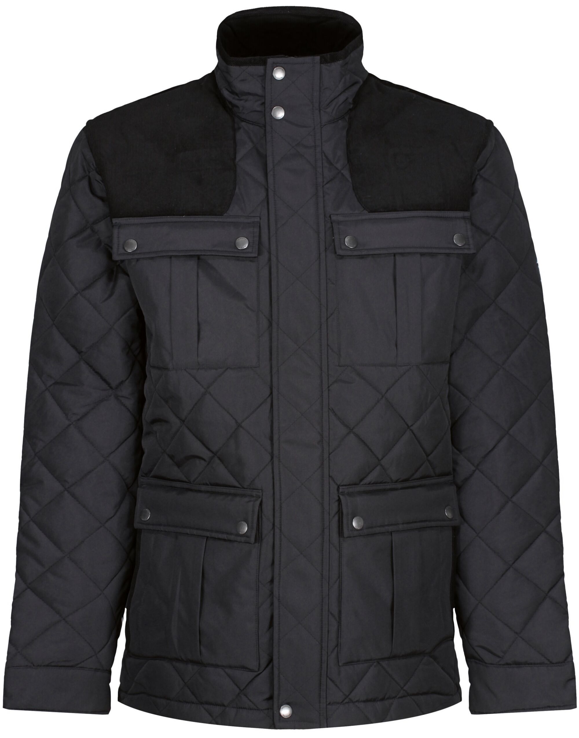 TRA534 Padbury Quilted Jacket Black