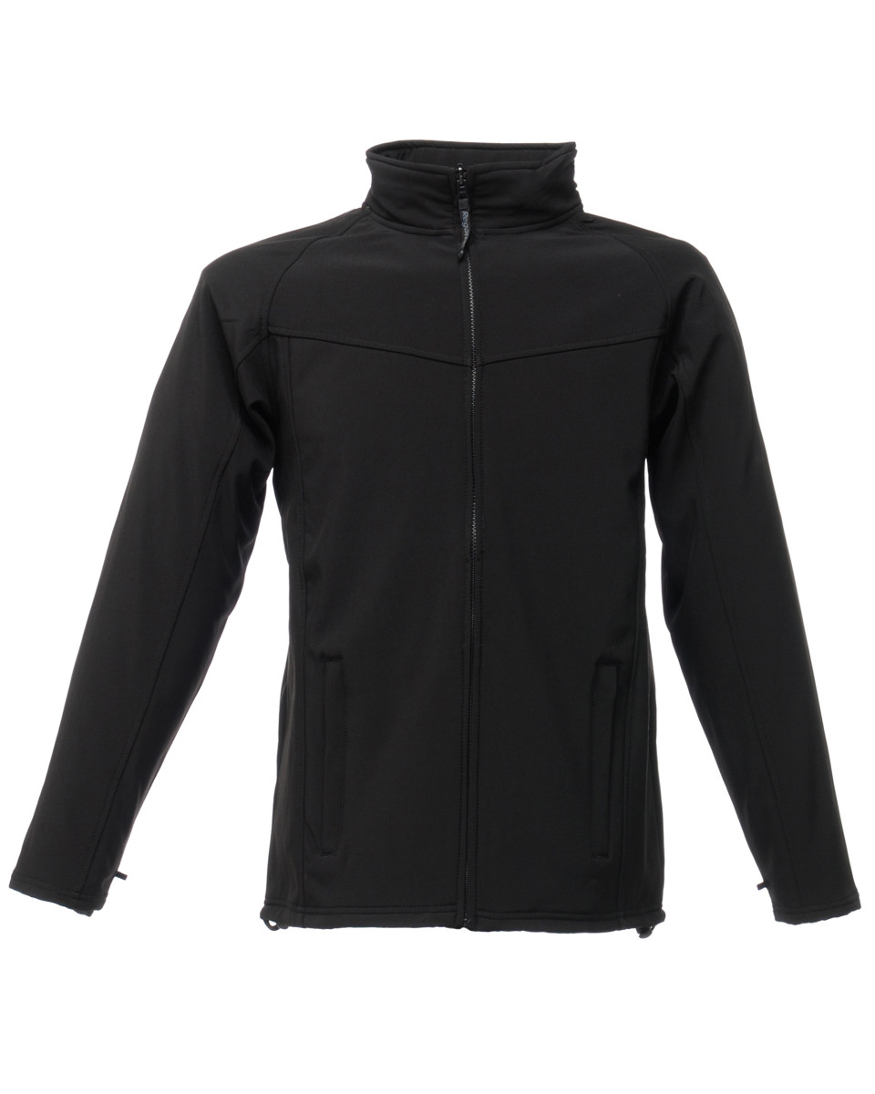 TRA642 Black/Black Uproar Men’s Interactive Softshell