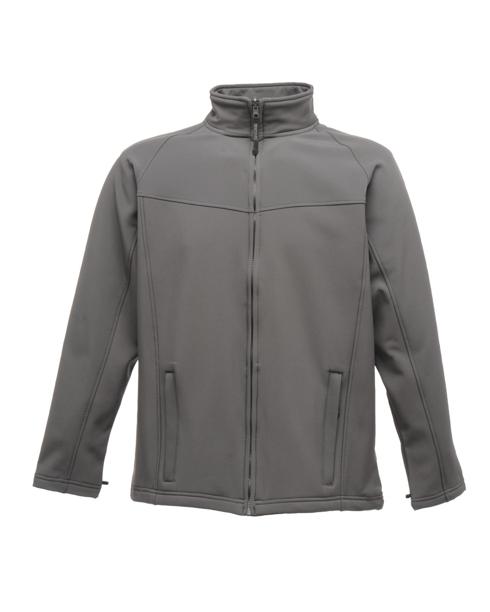 TRA642 Uproar Men’s Interactive Softshell Seal Grey