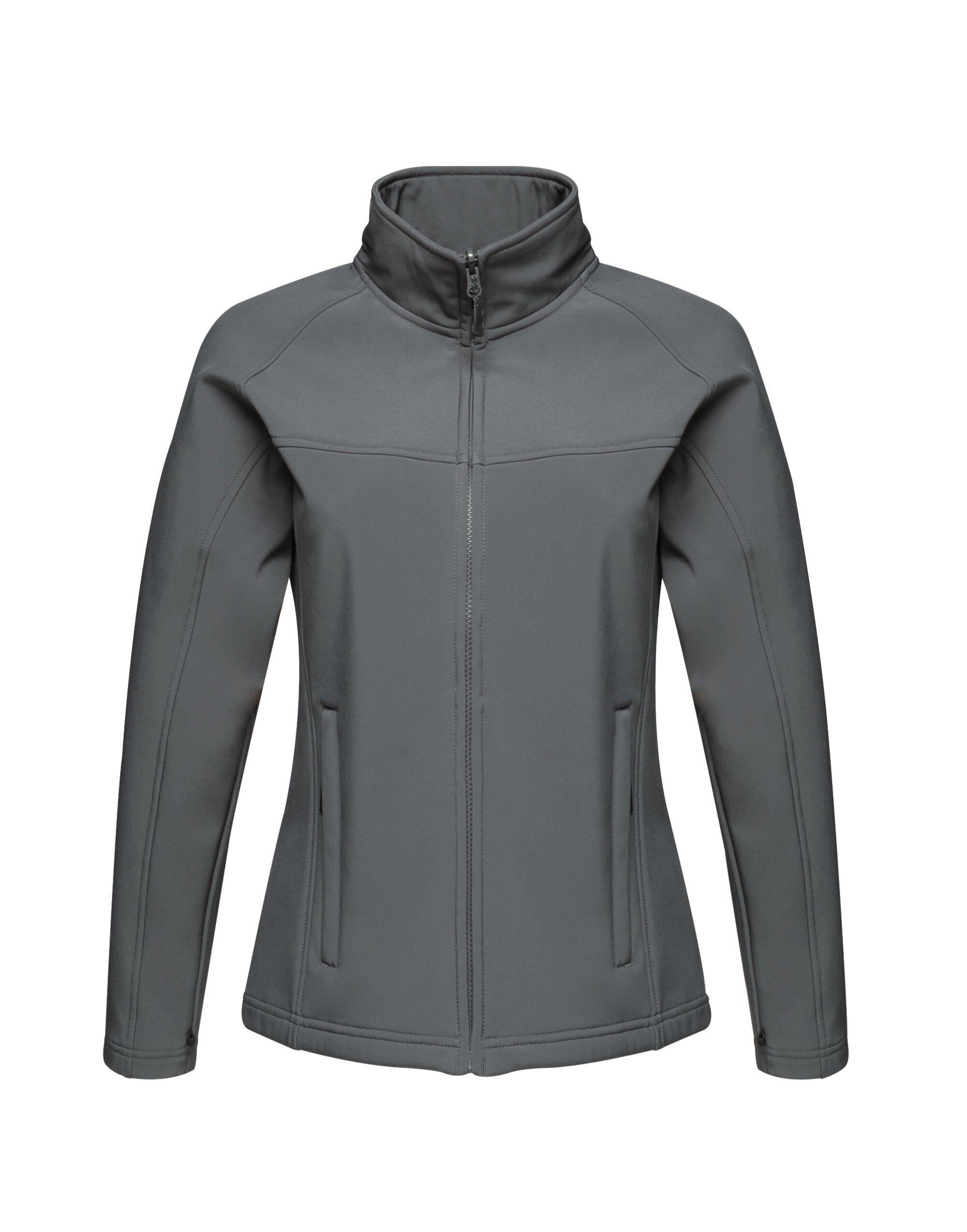 TRA645 Uproar Ladies’ Interactive Softshell Seal Grey