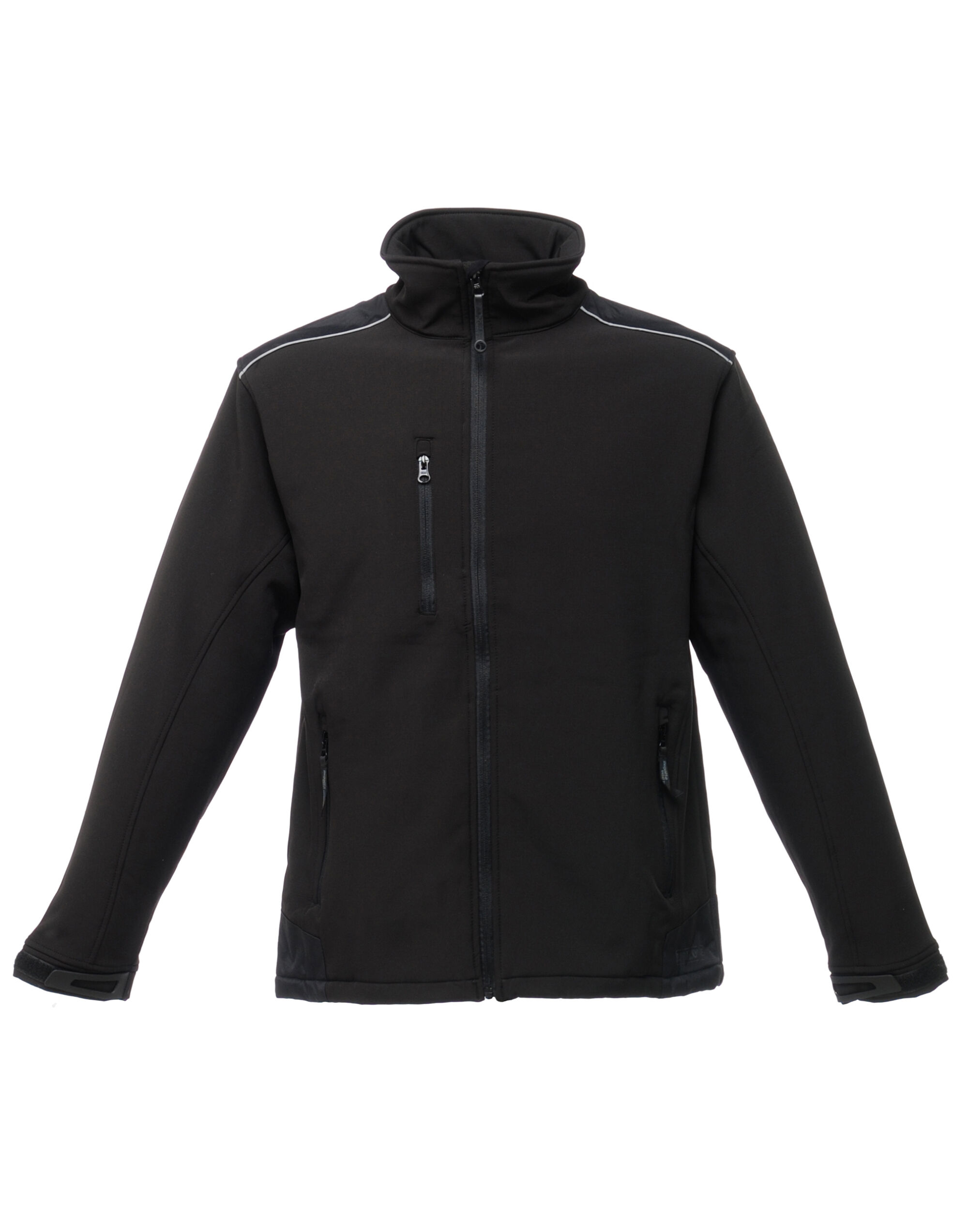 TRA651 Black/Black Sandstorm Ripstop Softshell