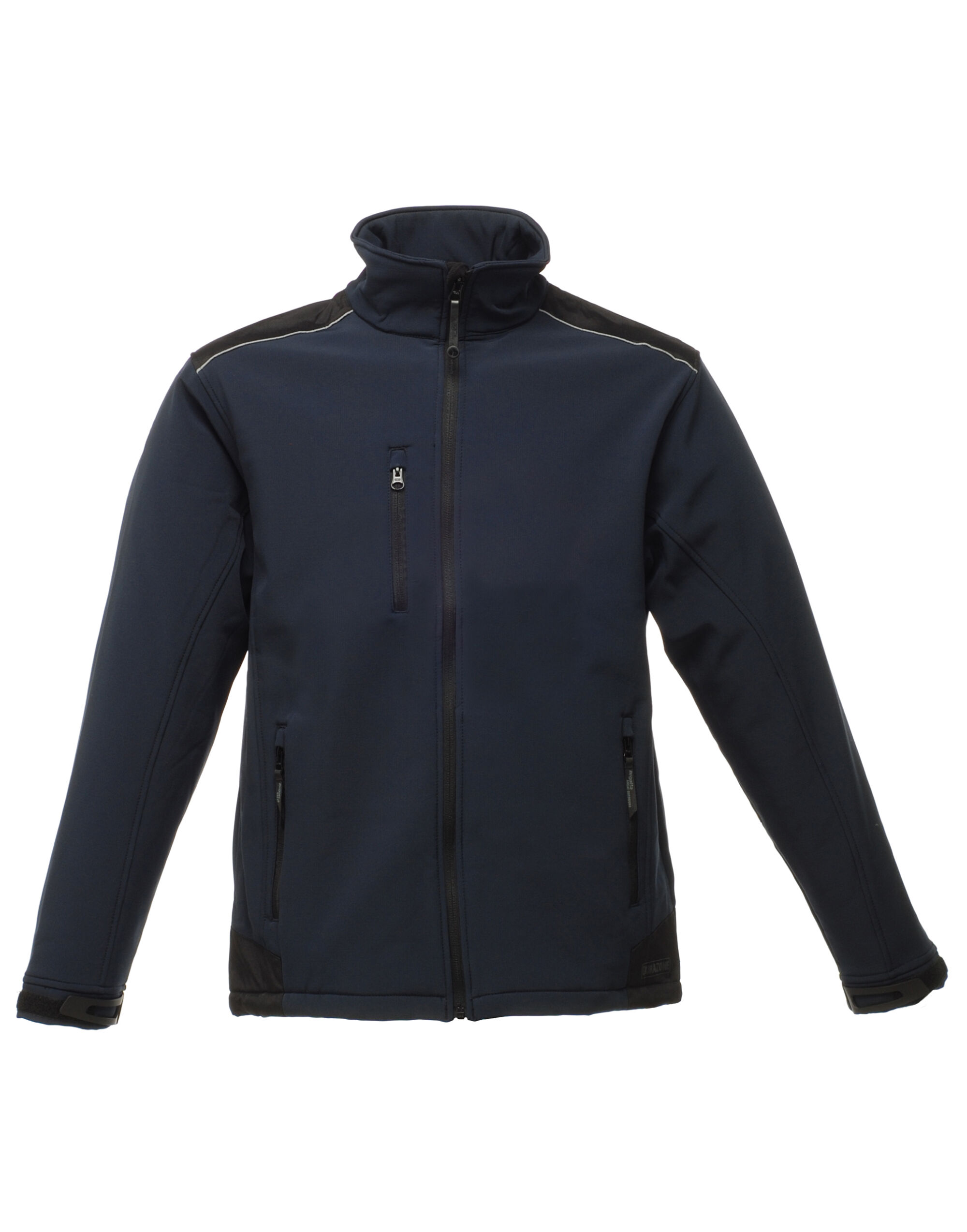 TRA651 Navy/Black Sandstorm Ripstop Softshell