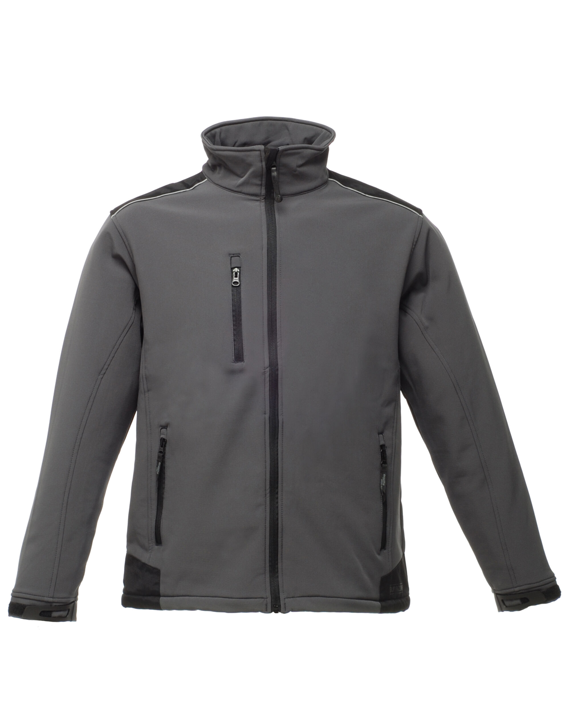 TRA651 Seal Grey/Black Sandstorm Ripstop Softshell