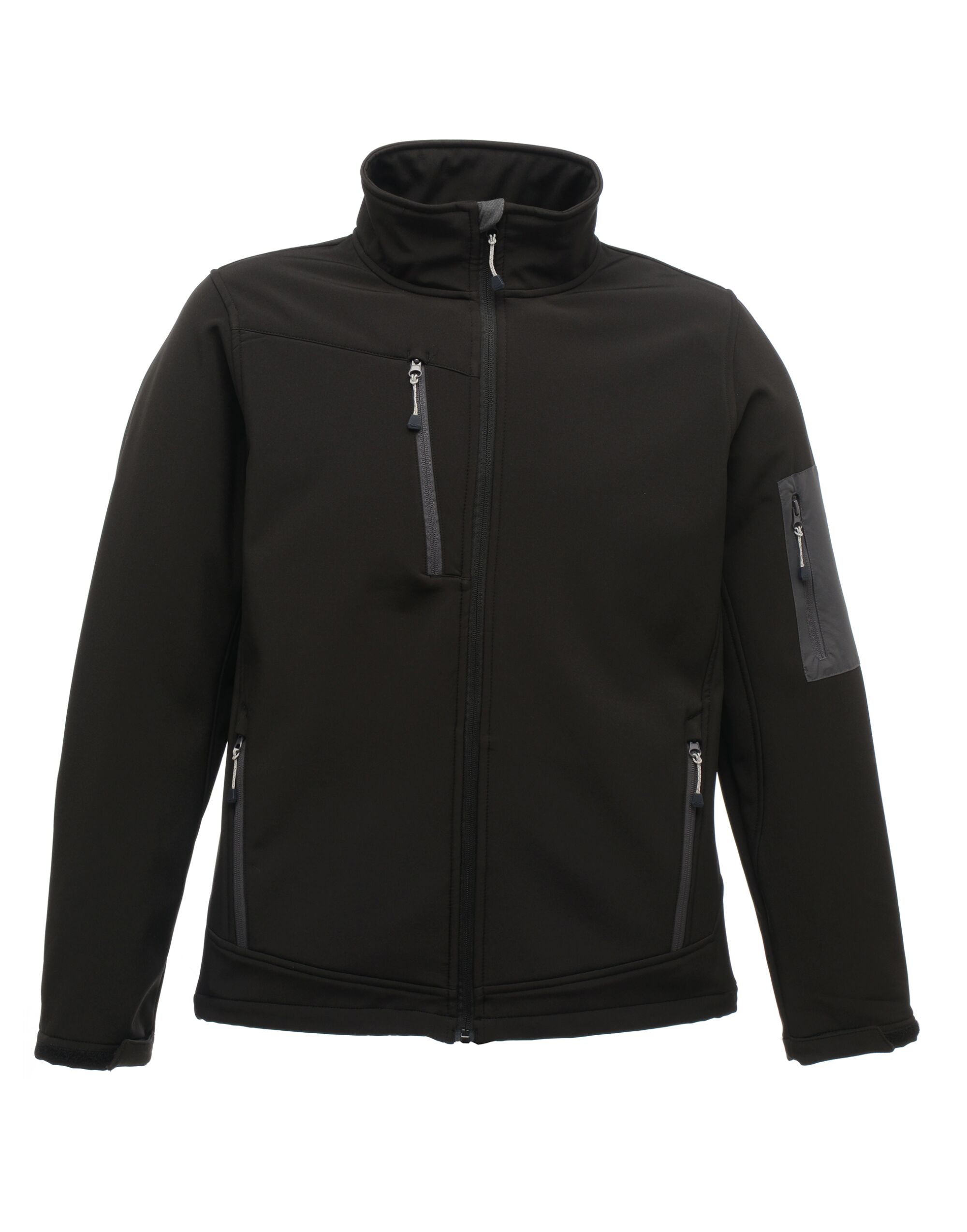 TRA674 Arcola 3-Layer Membrane Softshell Black/Seal Grey
