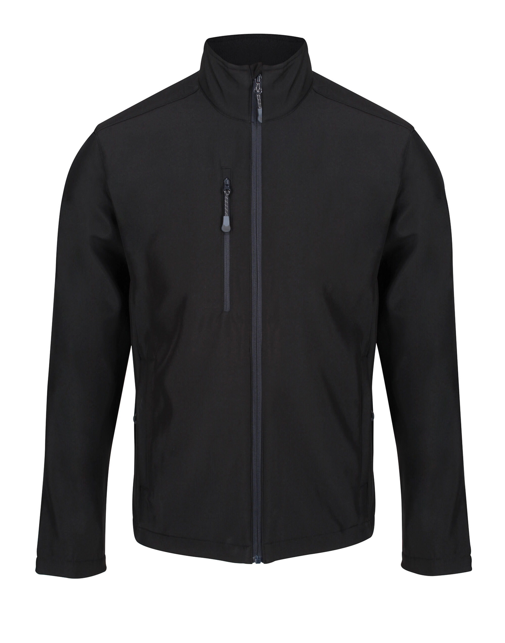 TRA600 Black Recycled Printable Softshell Jacket