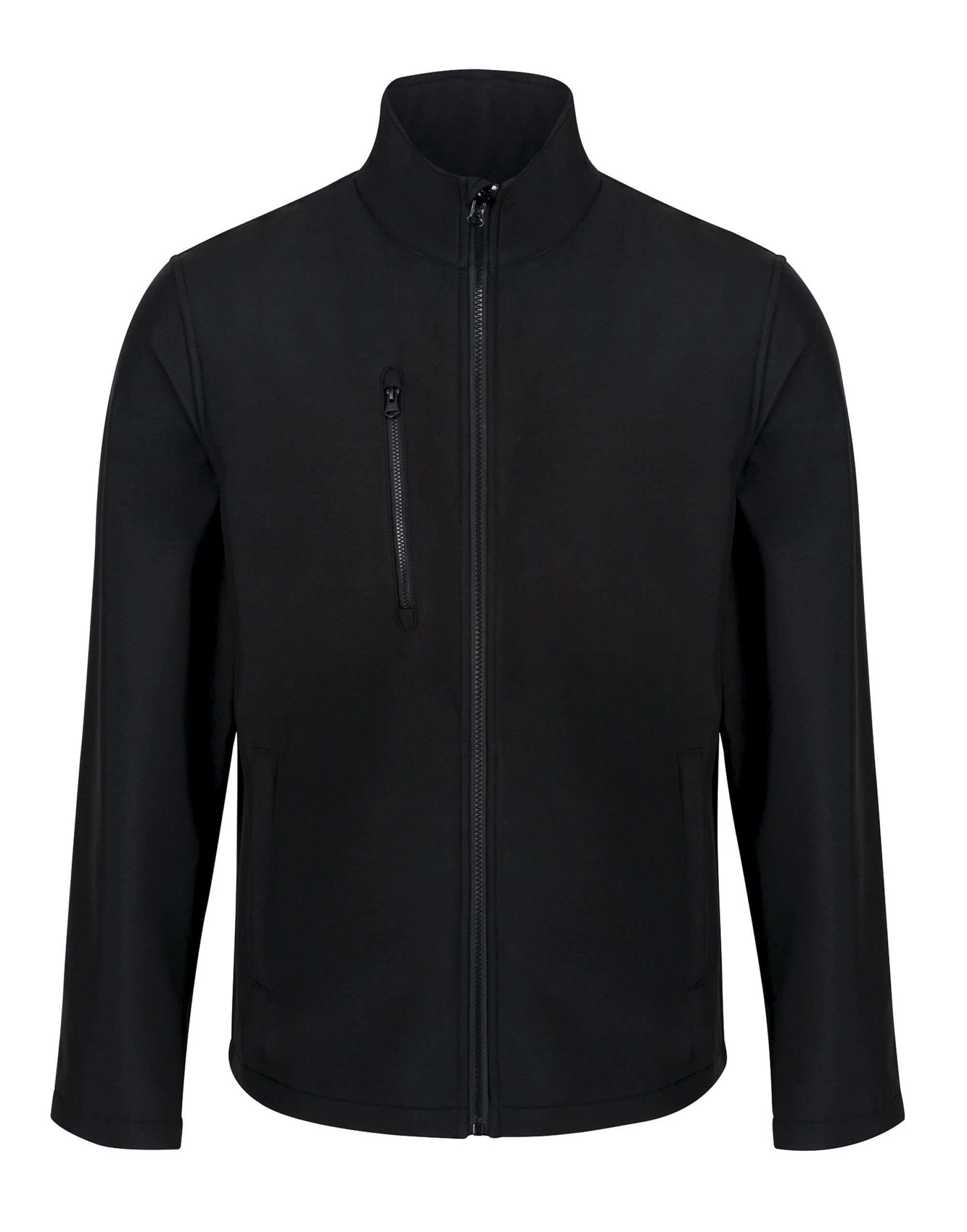 TRA610 Ablaze 3 Layer Printable Softshell Jacket Black/Black