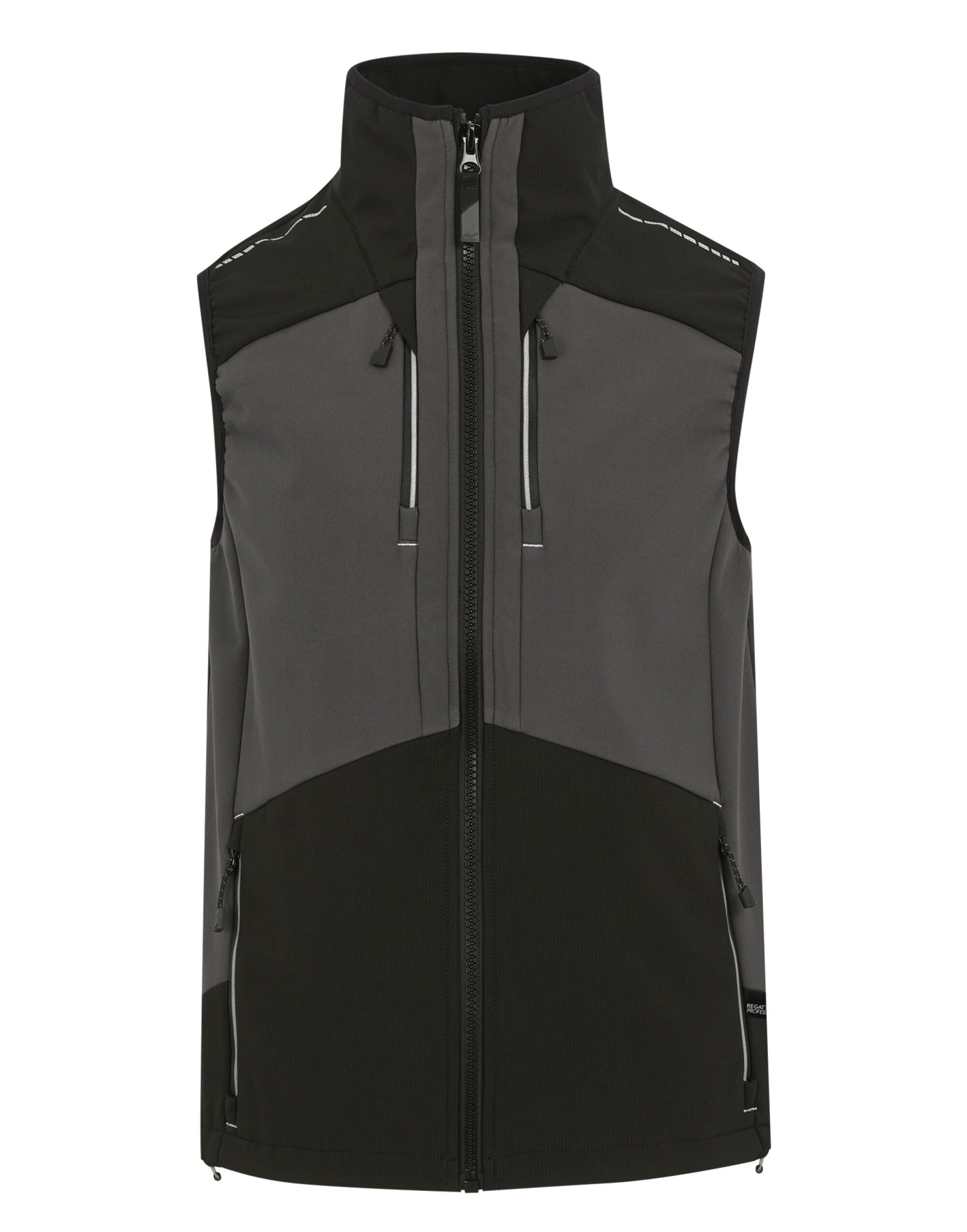 TRA749 Slate Grey/Black 4TEX Stretch 3 Layer Bodywarmer