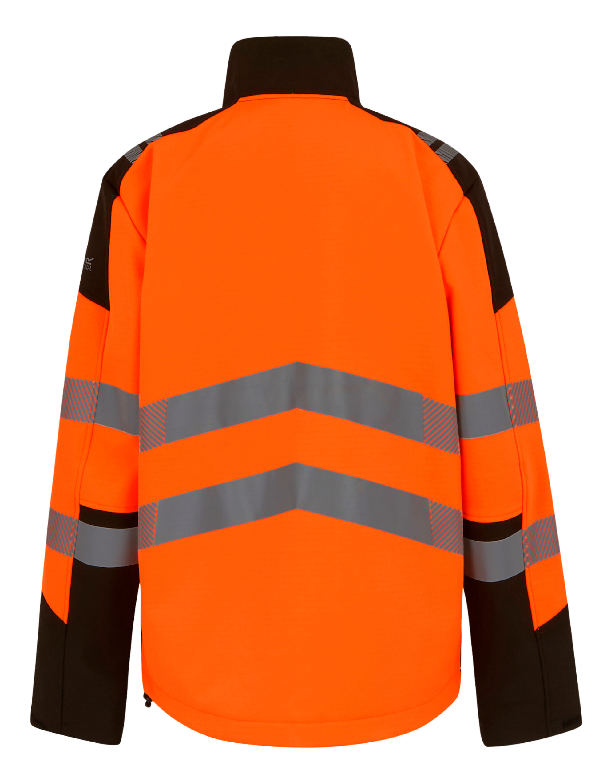 TRA760 Hi-Vis X-Pro 3 Layer Softshell Black/Hi-Vis Orange
