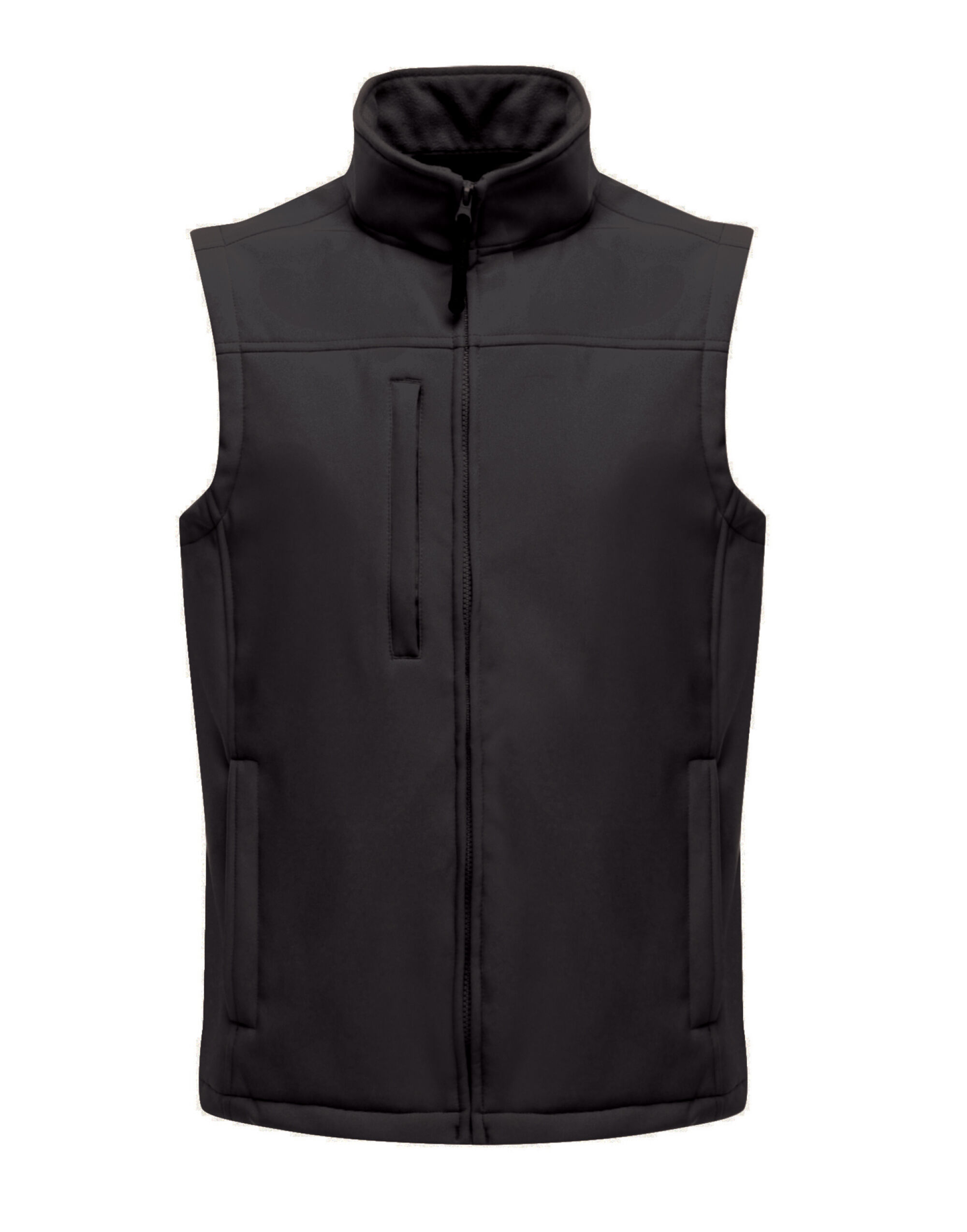 TRA788 Flux Men’s Softshell Bodywarmer Black/Black