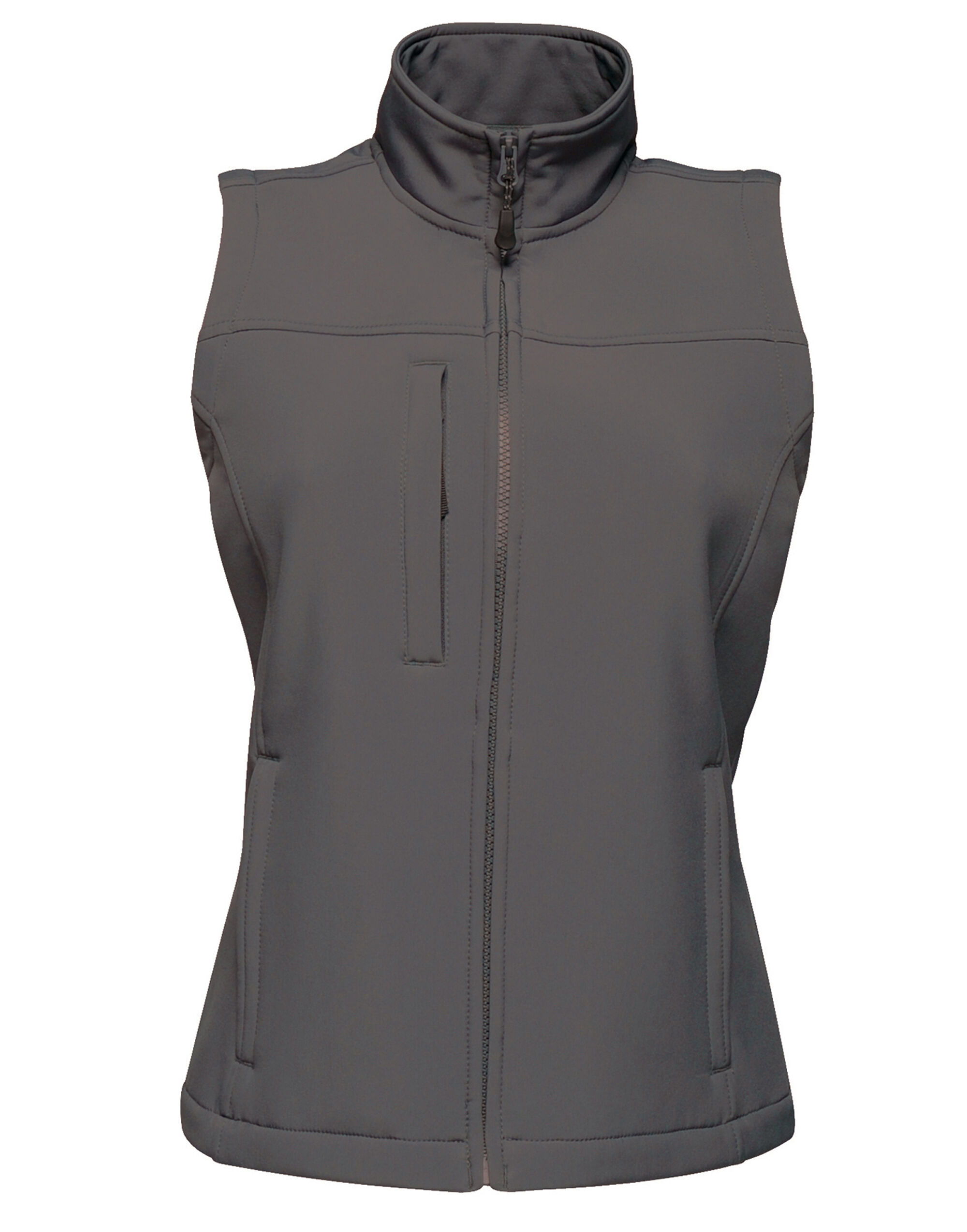 TRA790 Seal Grey Flux Women’s Softshell Bodywarmer