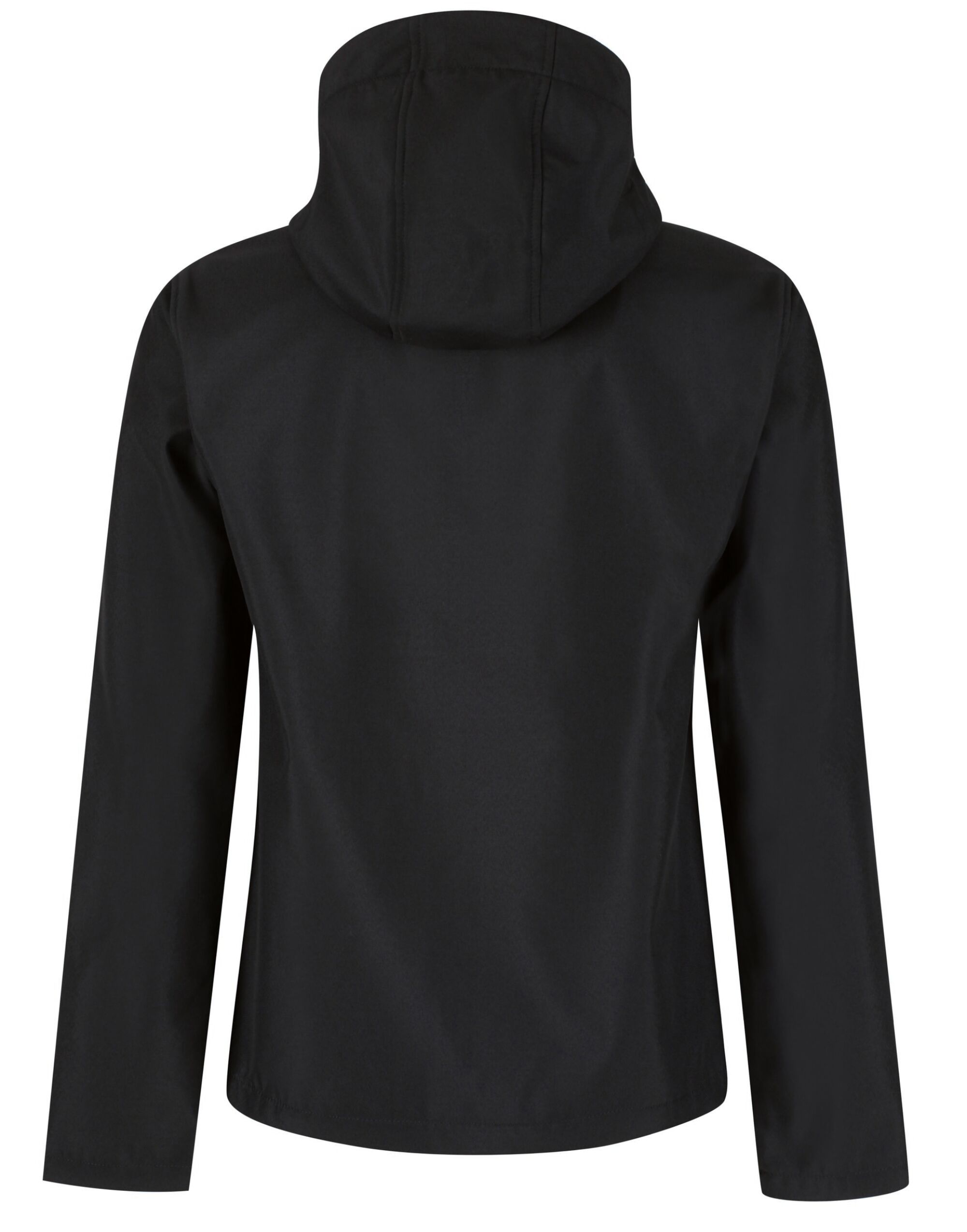 TRA701 Venturer 3 Layer Hooded Softshell Black/Black