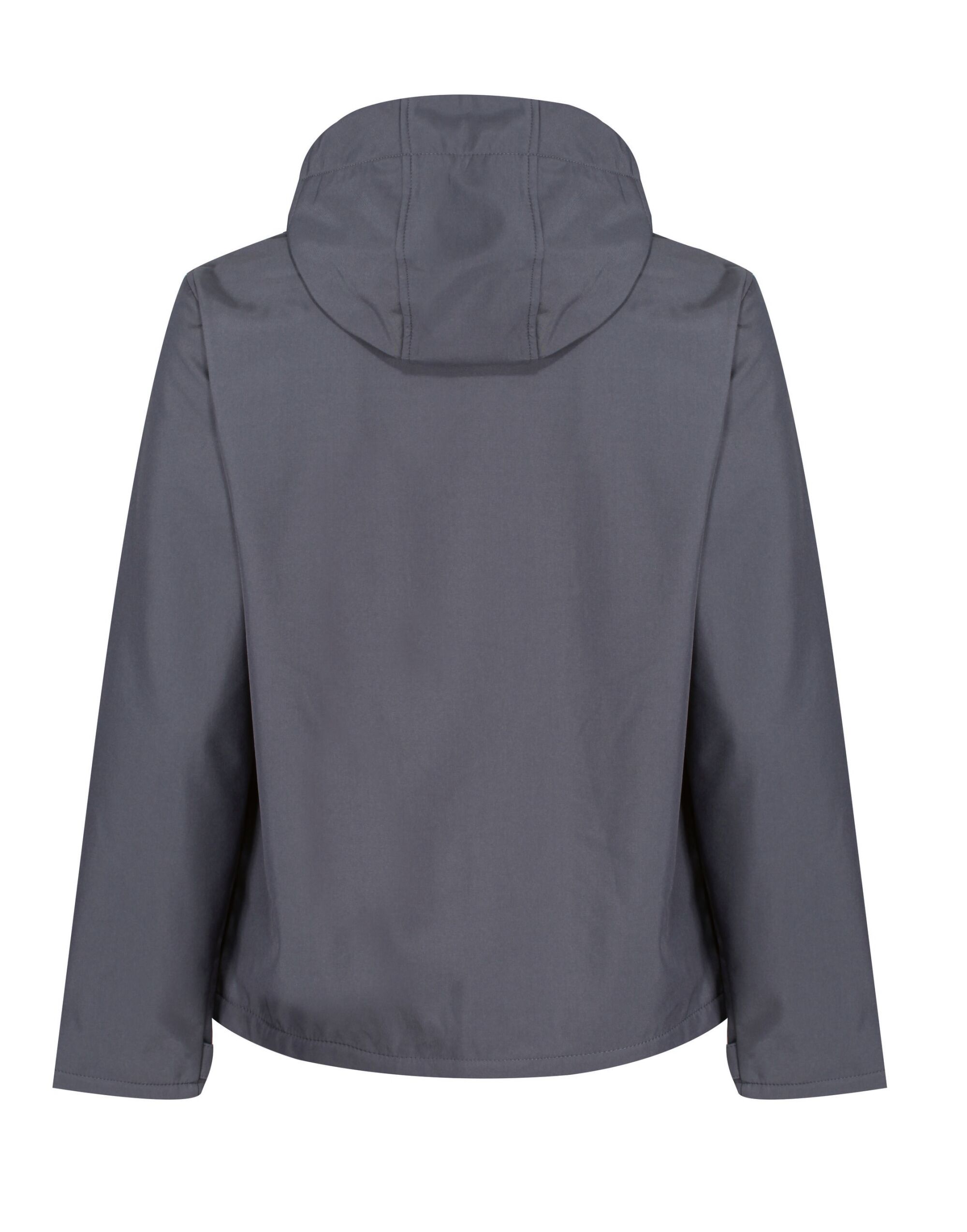 TRA701 Seal Grey/Black Venturer 3 Layer Hooded Softshell