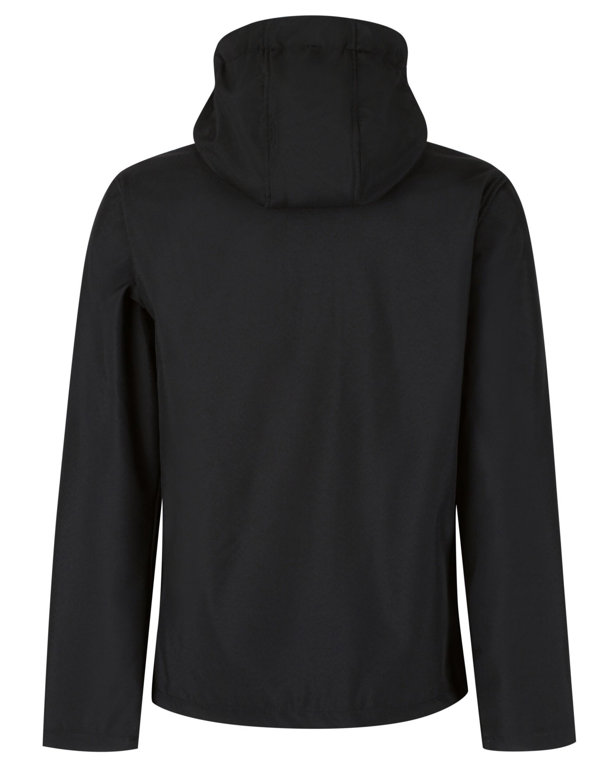 TRA701 Venturer 3 Layer Hooded Softshell Black/Red
