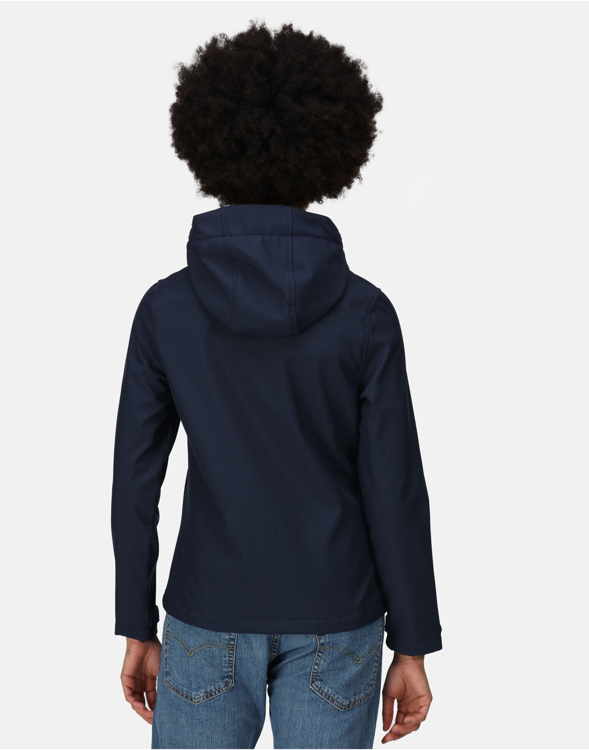 TRA702 Navy/Navy Women’s Venturer Hooded Softshell