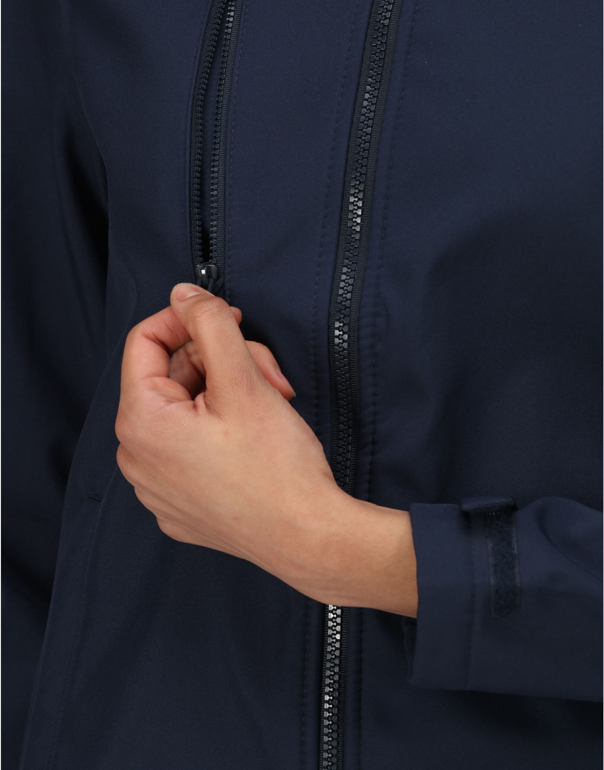 TRA702 Navy/Navy Women’s Venturer Hooded Softshell