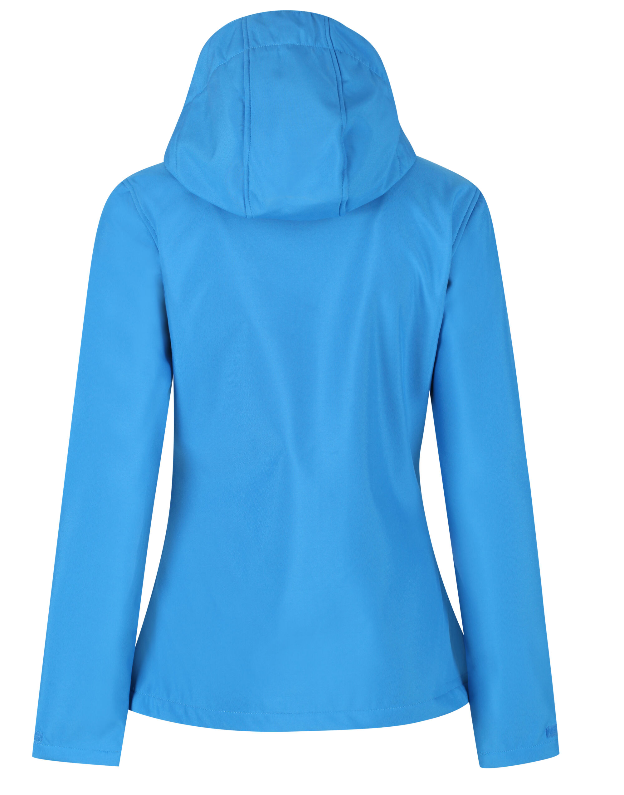 TRA702 French Blue / Navy Women’s Venturer Hooded Softshell