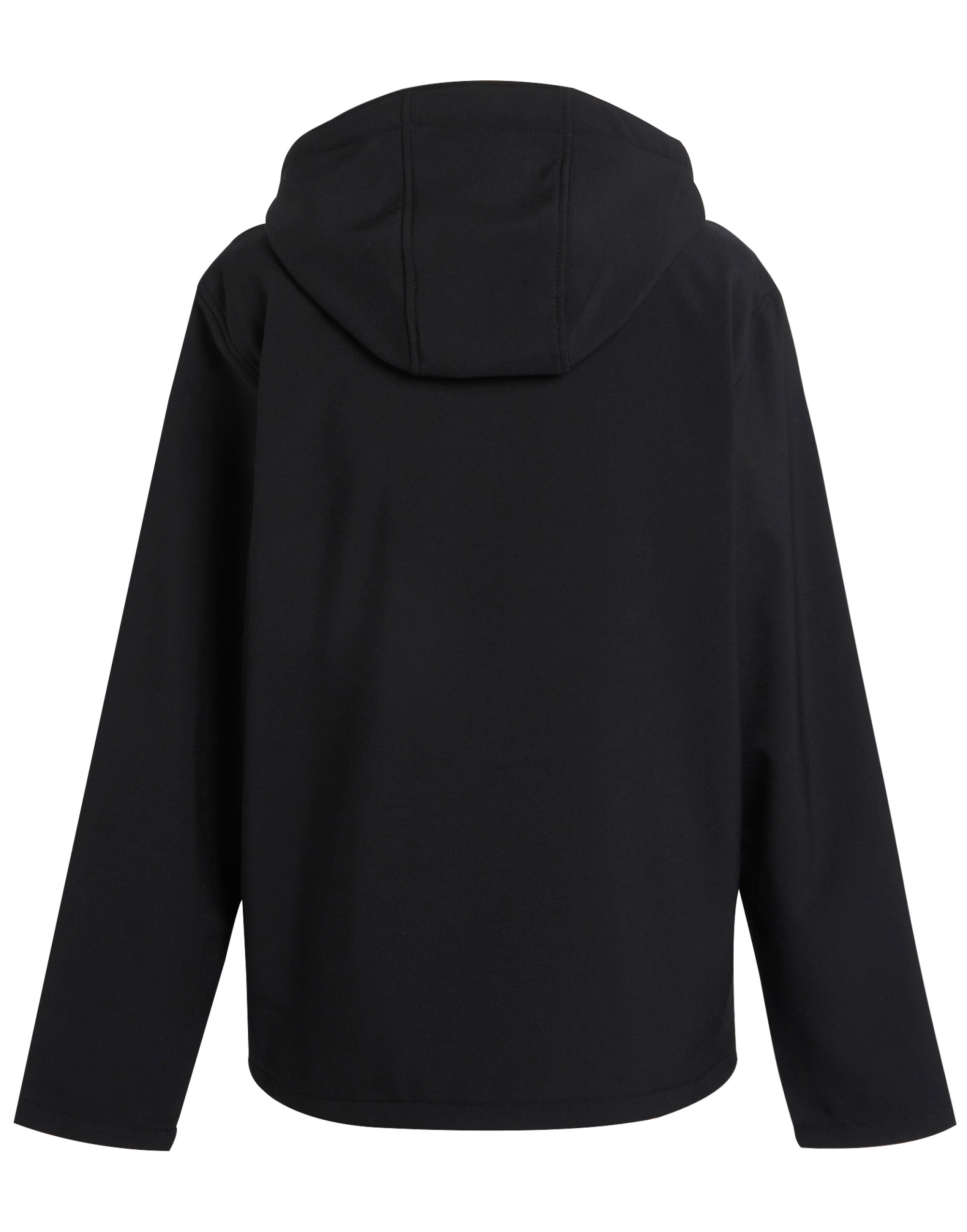 TRA705 Navigate 2-Layer Hooded Softshell Jacket Black/Classic Red