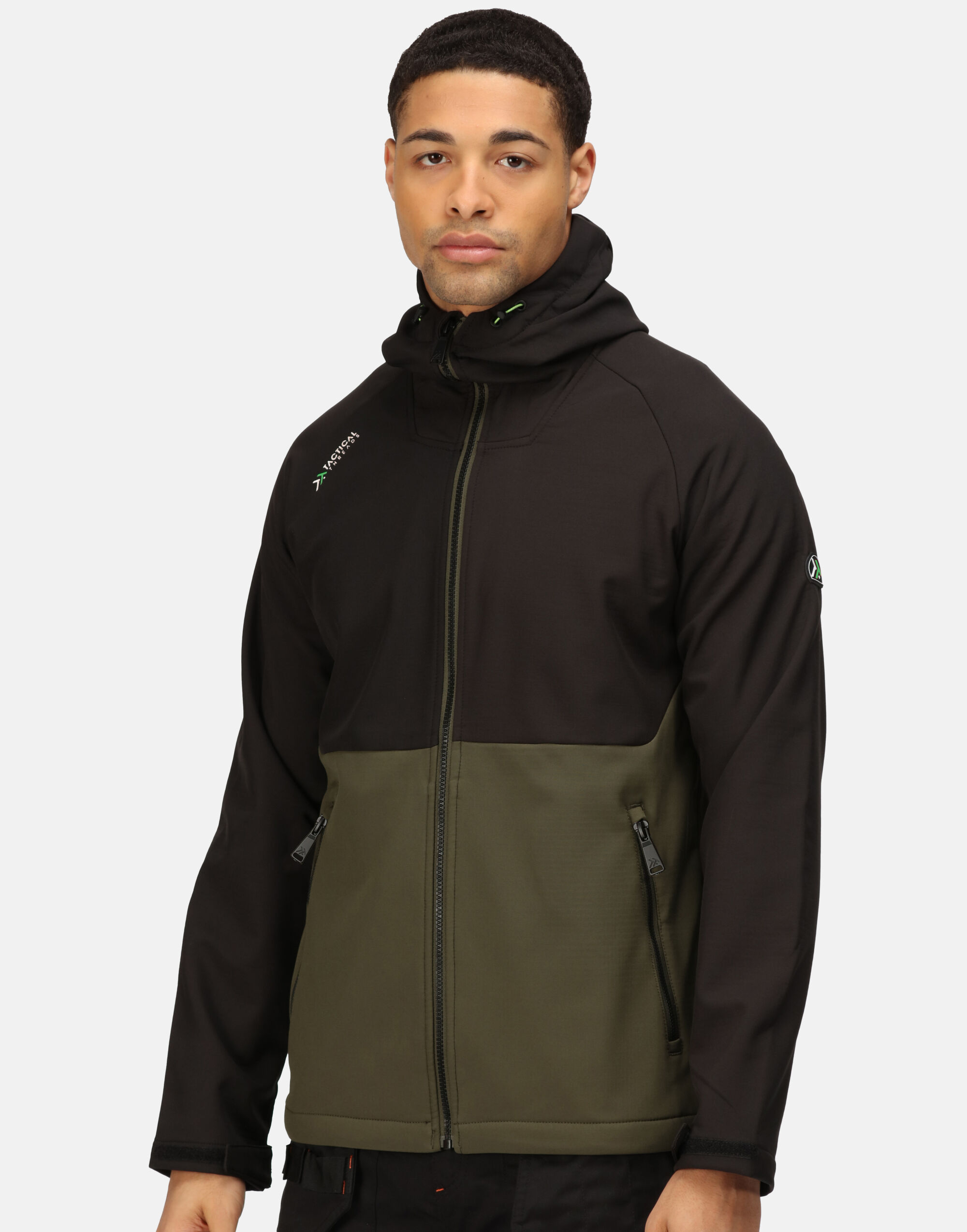TRA707 Tactical Surrender Softshell Dark Khaki/Black