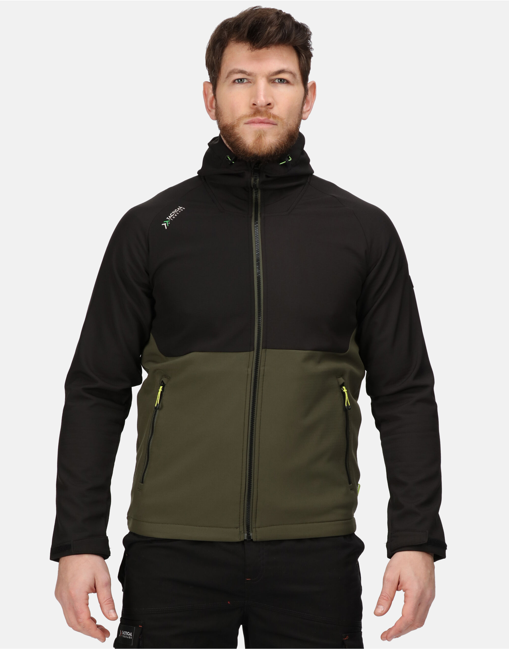 TRA707 Tactical Surrender Softshell Dark Khaki/Black
