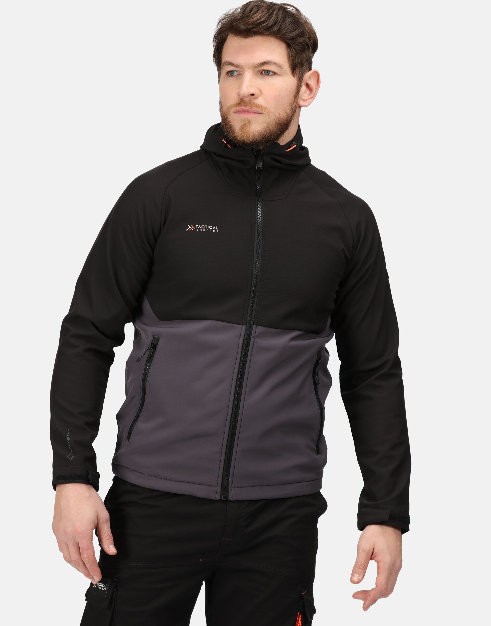 TRA707 Iron/Black Tactical Surrender Softshell