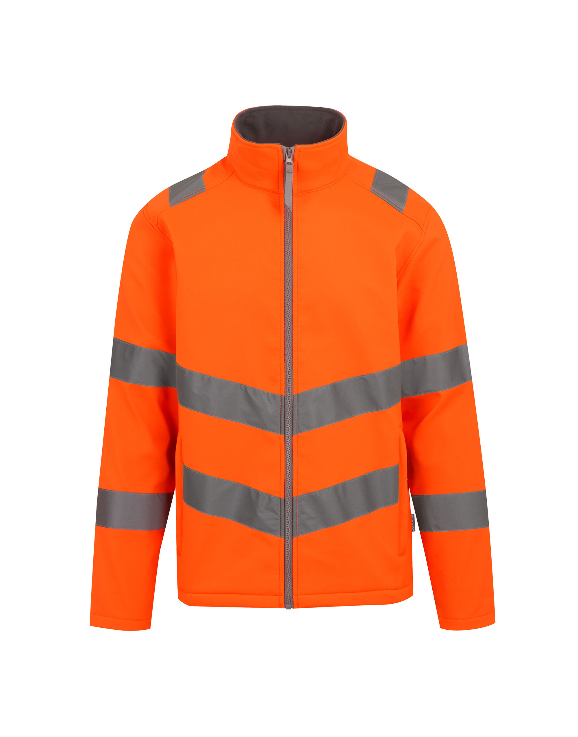 TRA712 Hi-Vis Pro Contract Ablaze 2 Layer Softshell Jacket (Class 3) Hi Vis Orange