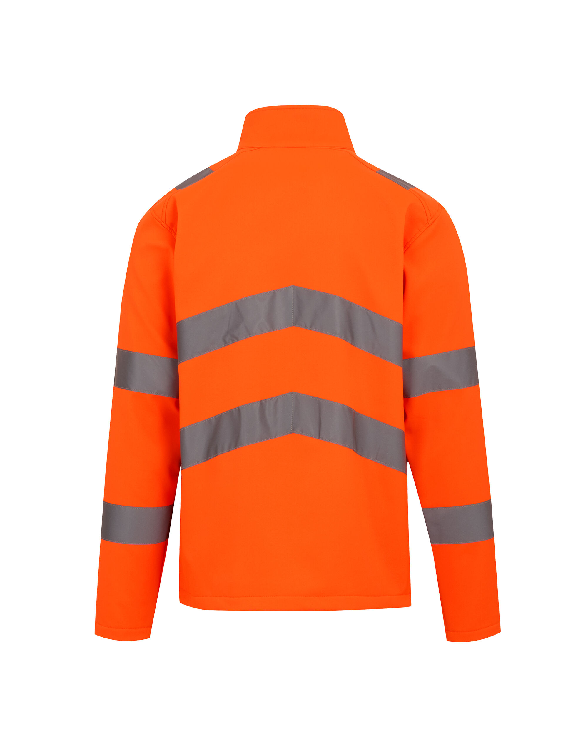 TRA712 Hi-Vis Pro Contract Ablaze 2 Layer Softshell Jacket (Class 3) Hi Vis Orange