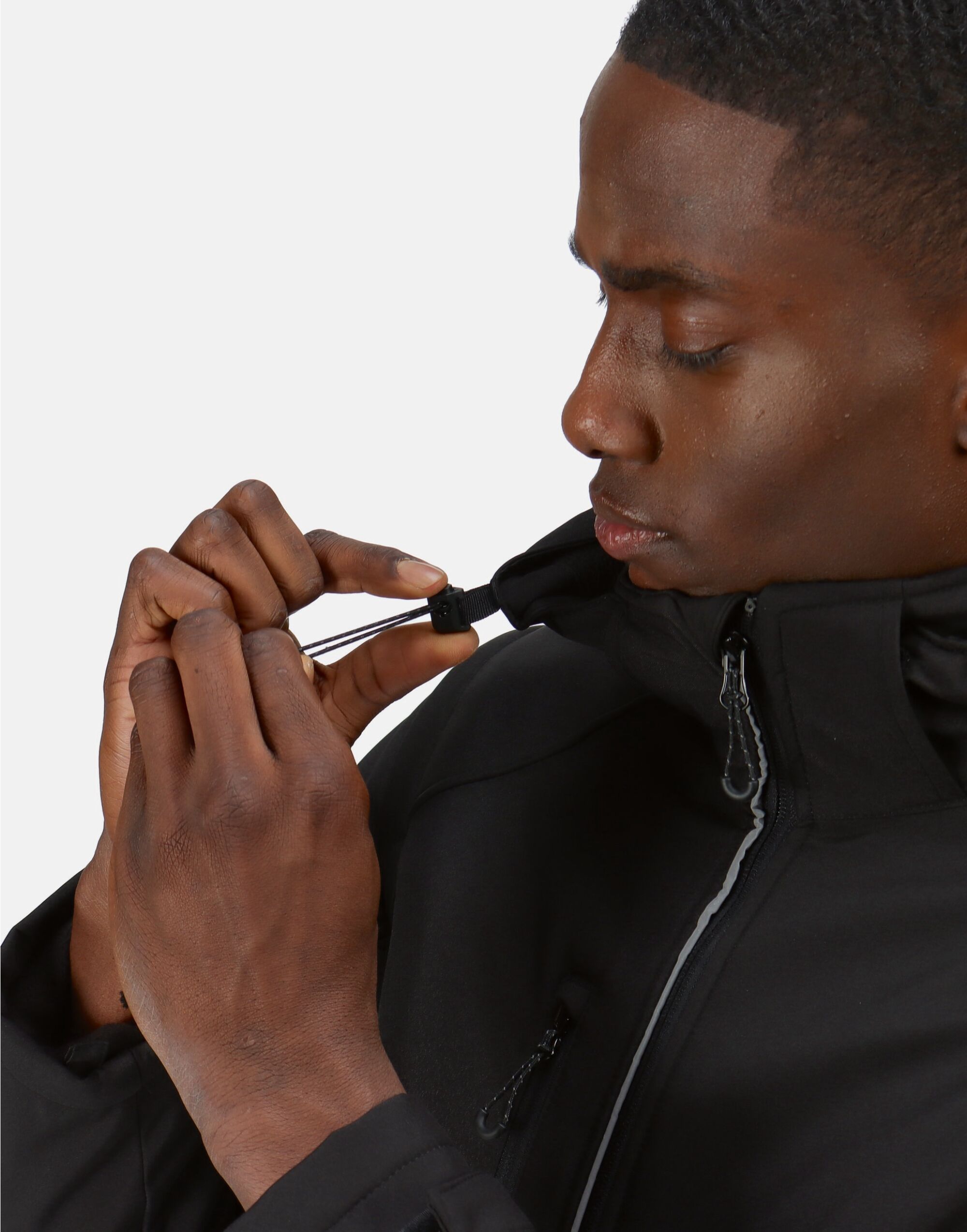 TRA713 Men’s Erasmus 4-In-1 Softshell Jacket Black/Black