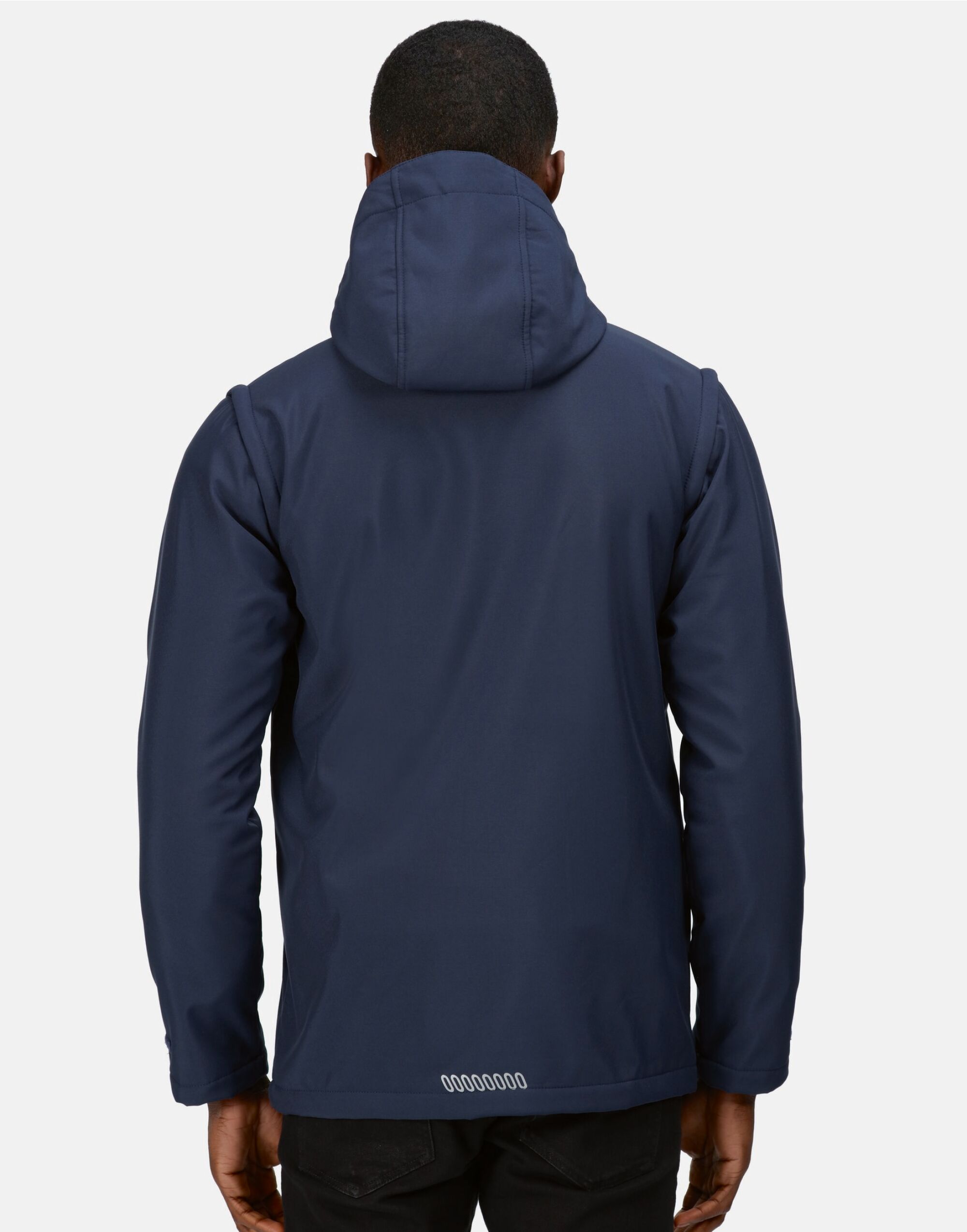TRA713 Navy/Navy Men’s Erasmus 4-In-1 Softshell Jacket