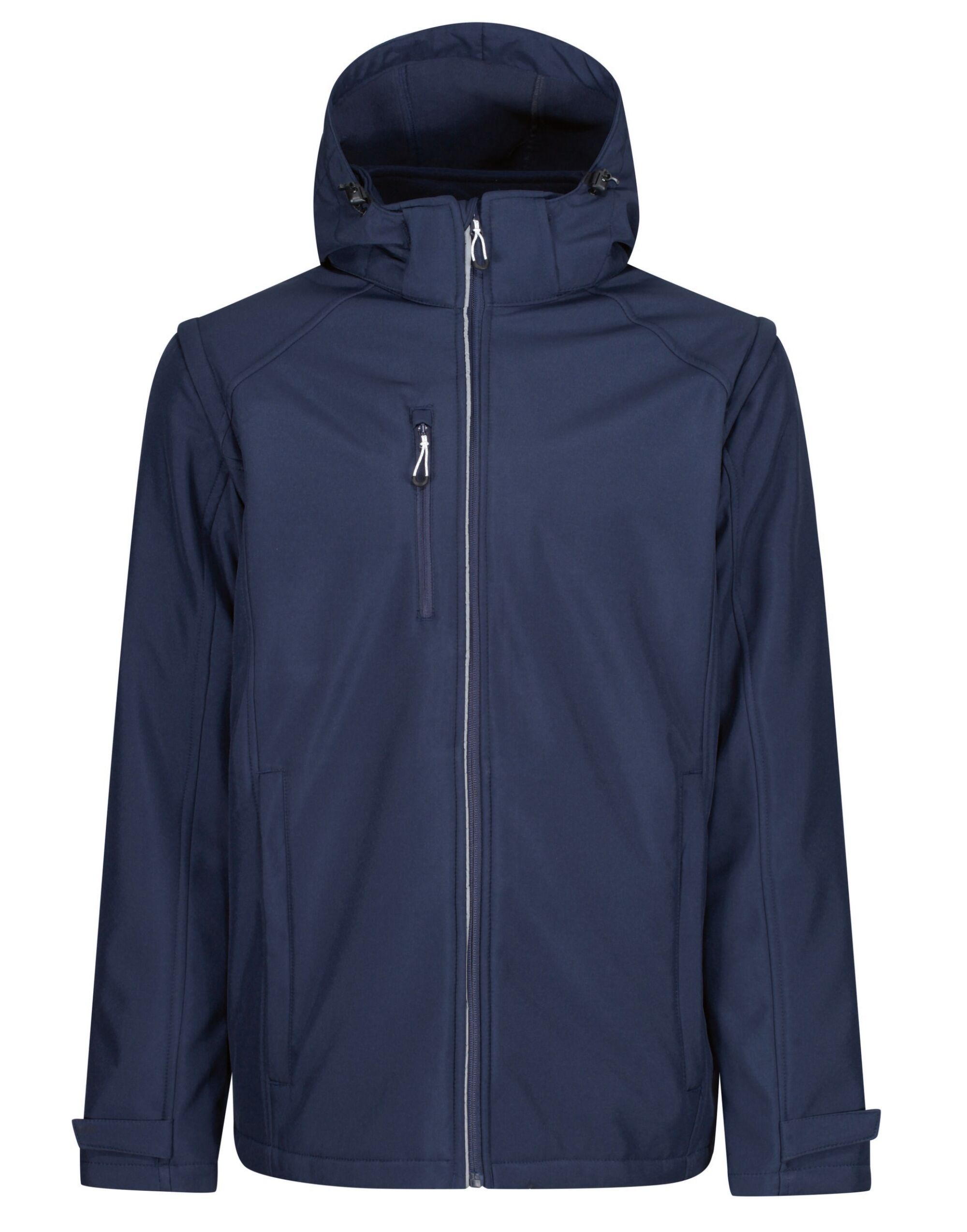 TRA713 Navy/Navy Men’s Erasmus 4-In-1 Softshell Jacket