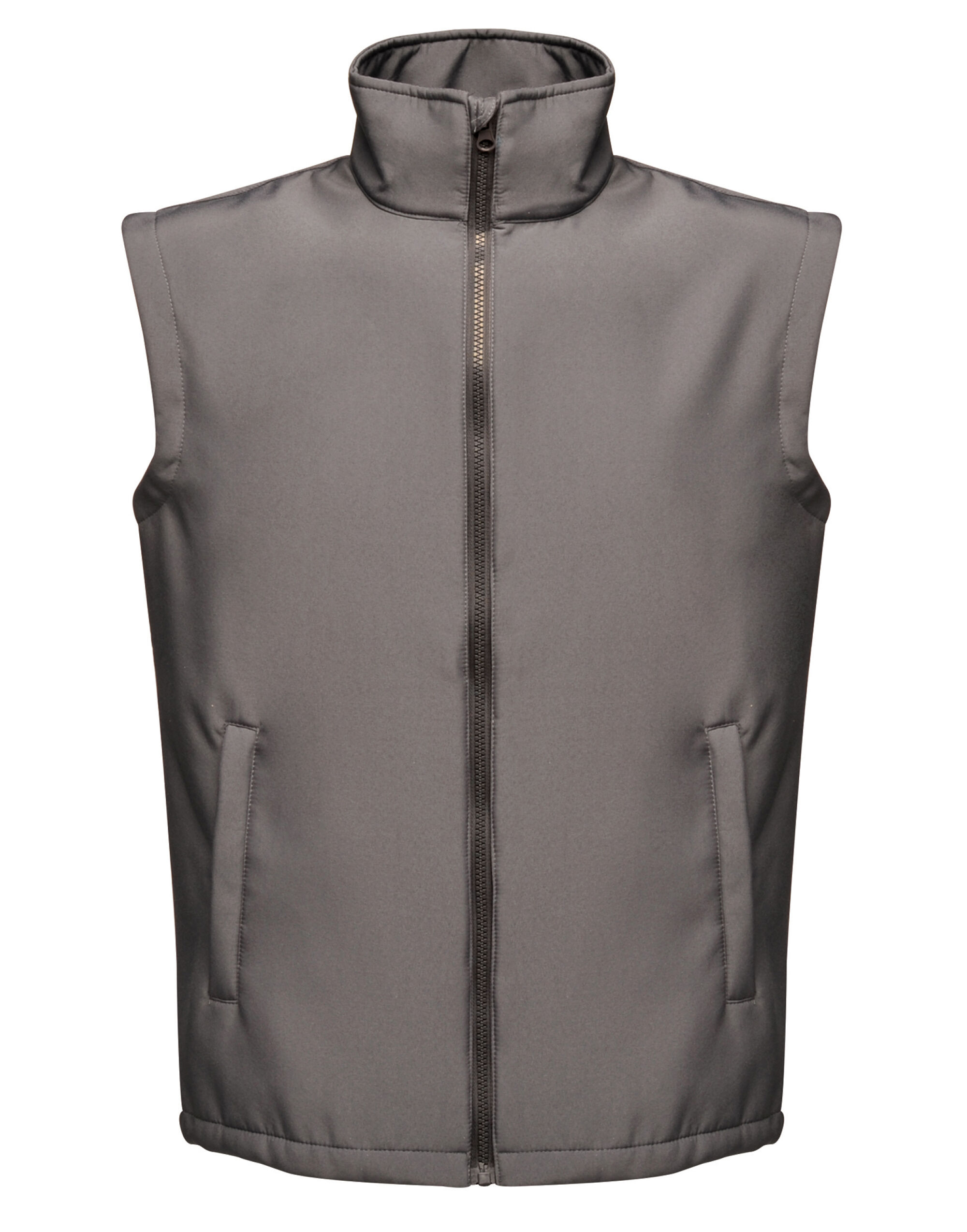 TRA844 Seal Grey/Black Ablaze Men’s Printable Softshell Bodywarmer