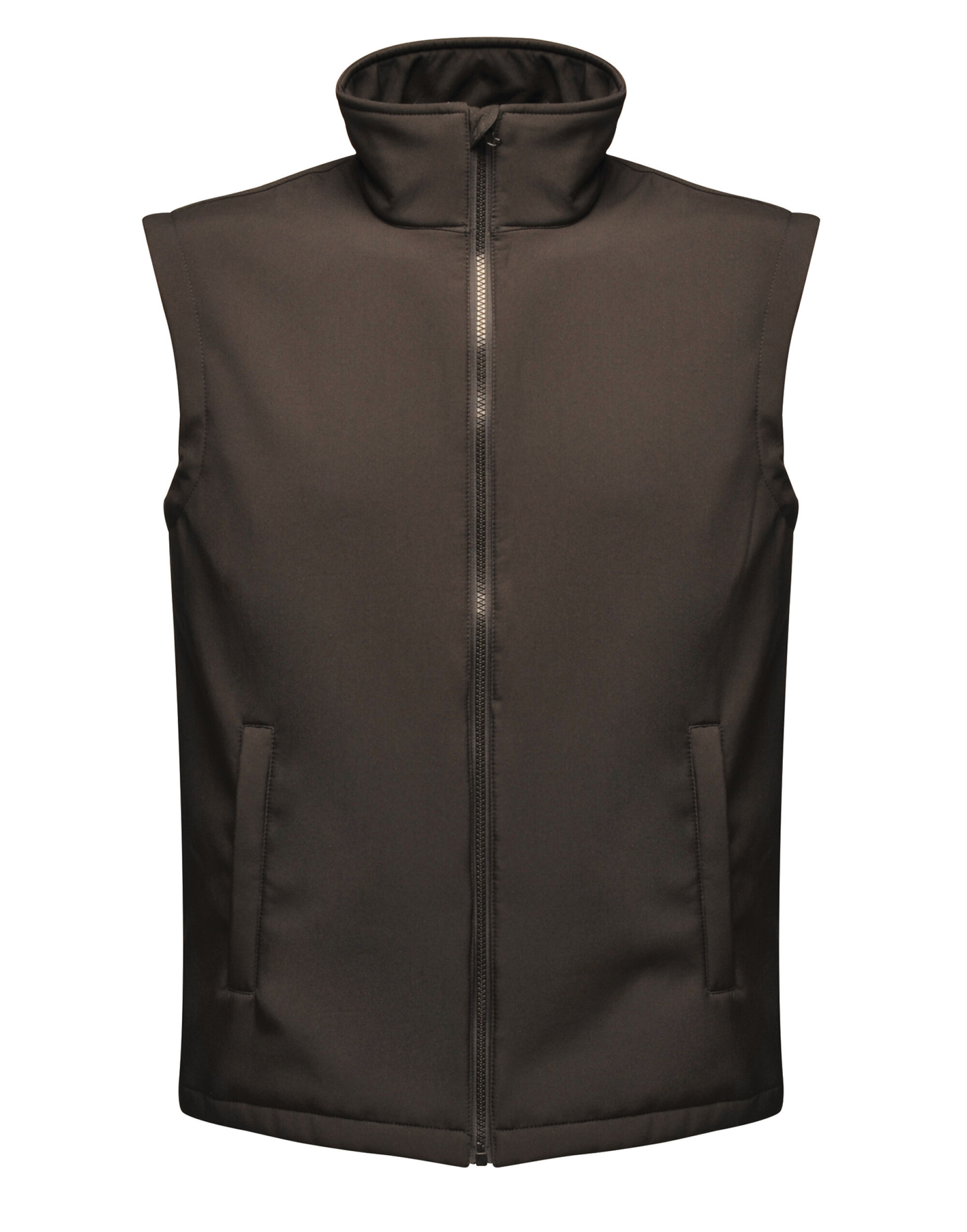 TRA844 Black/Black Ablaze Men’s Printable Softshell Bodywarmer