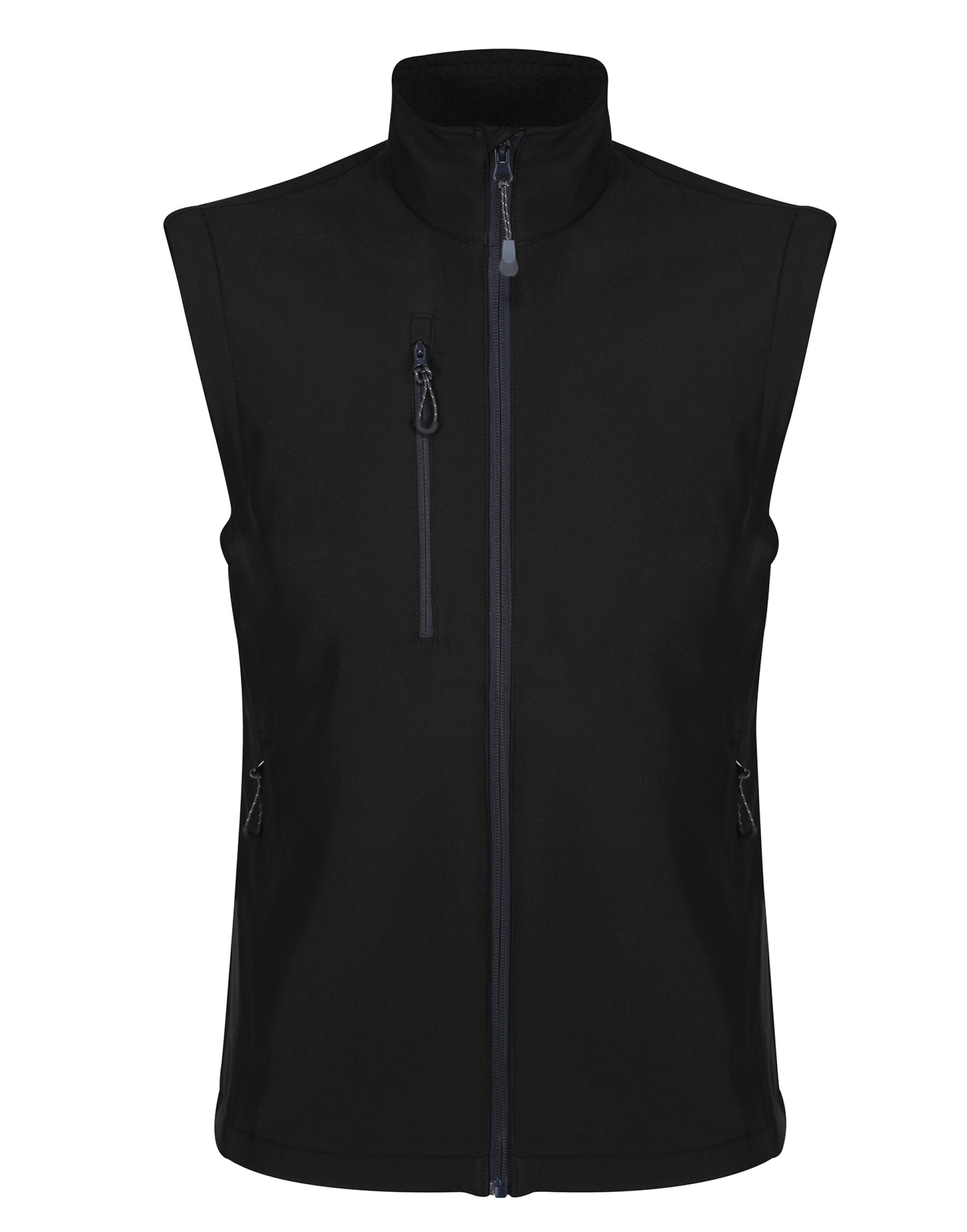 TRA858 Recycled Printable Softshell Bodywarmer Black