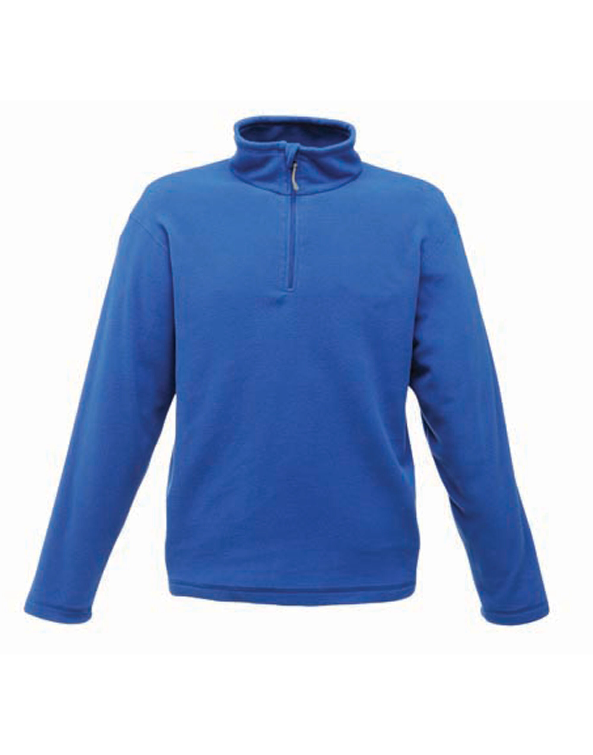 TRF549 Oxford Blue Micro Zip Neck Fleece