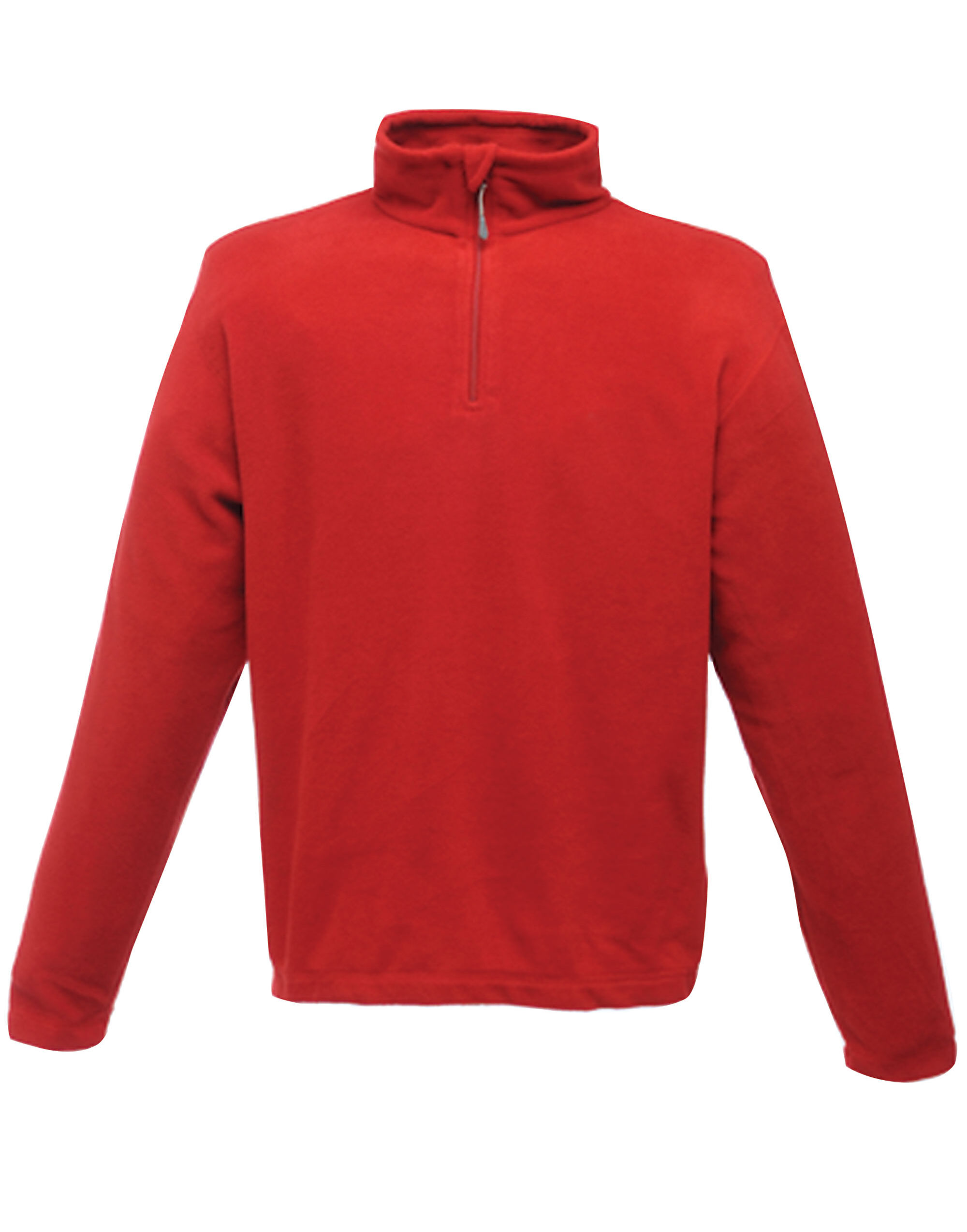 TRF549 Micro Zip Neck Fleece Classic Red TRF549 Micro Zip Neck Fleece Classic Red