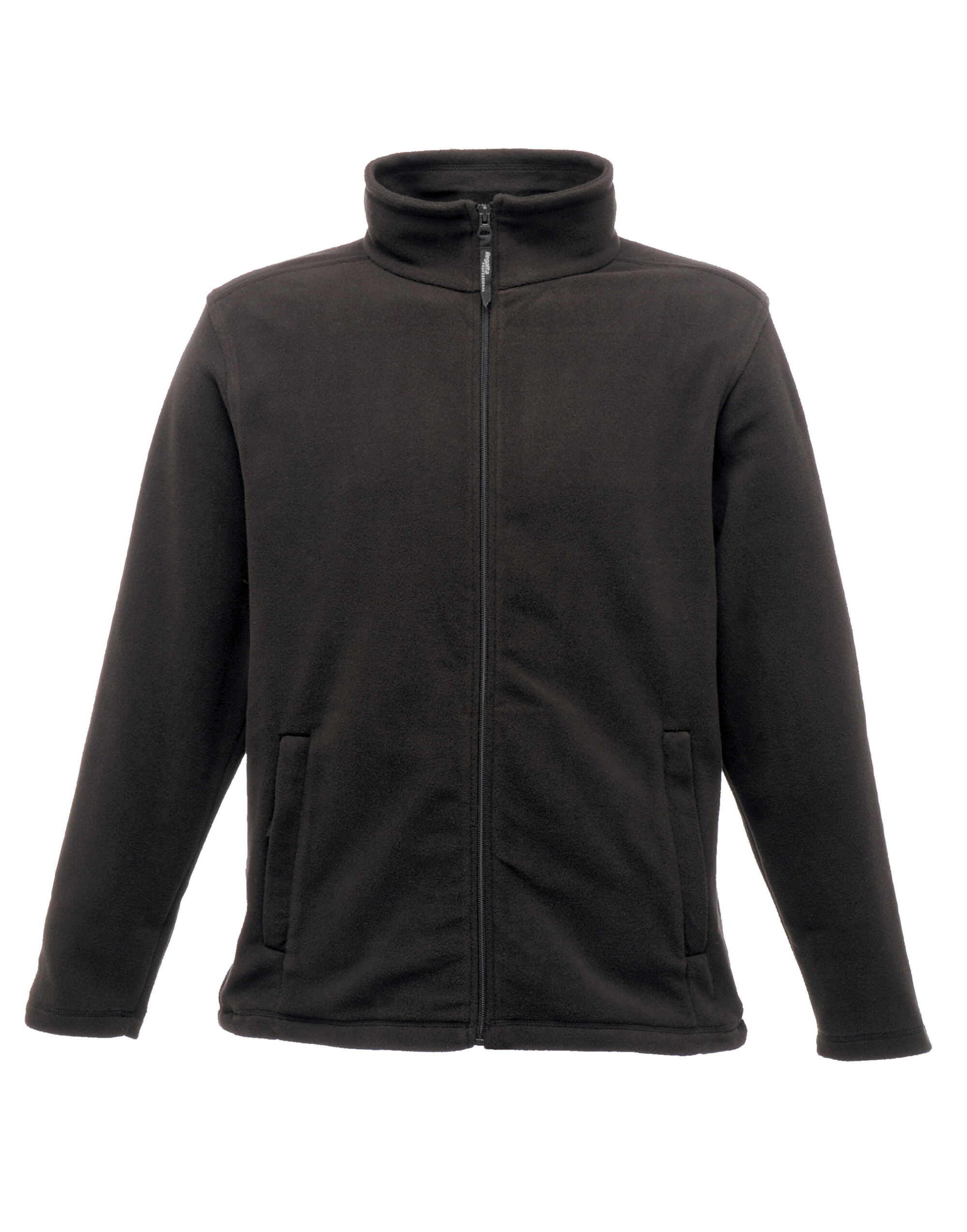 TRF557 Black Micro Full Zip Fleece TRF557 Black Micro Full Zip Fleece