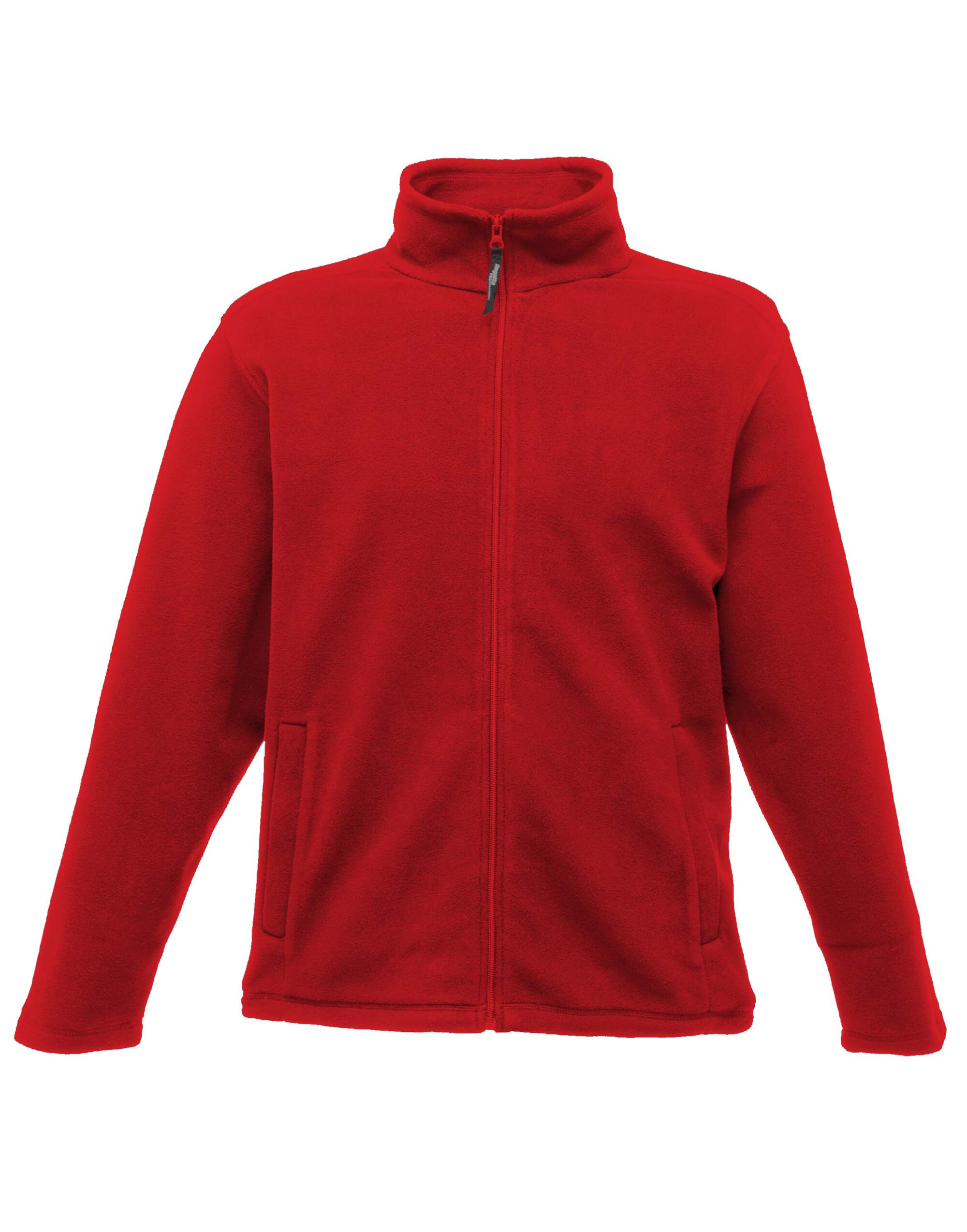 TRF557 Micro Full Zip Fleece Classic Red