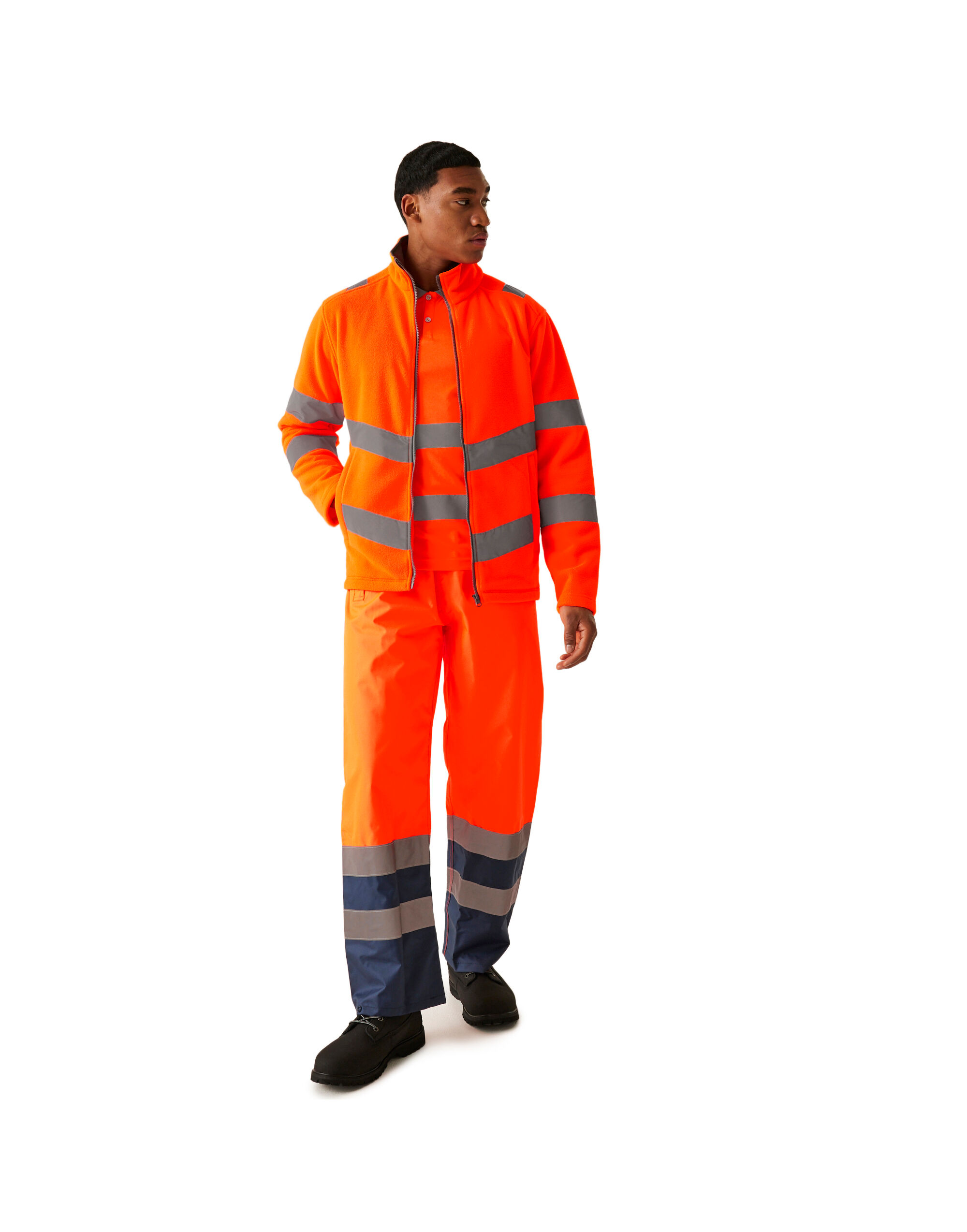 TRF648 Hi Vis Orange Hi-Vis Pro Contract Thor Fleece (Class 3)