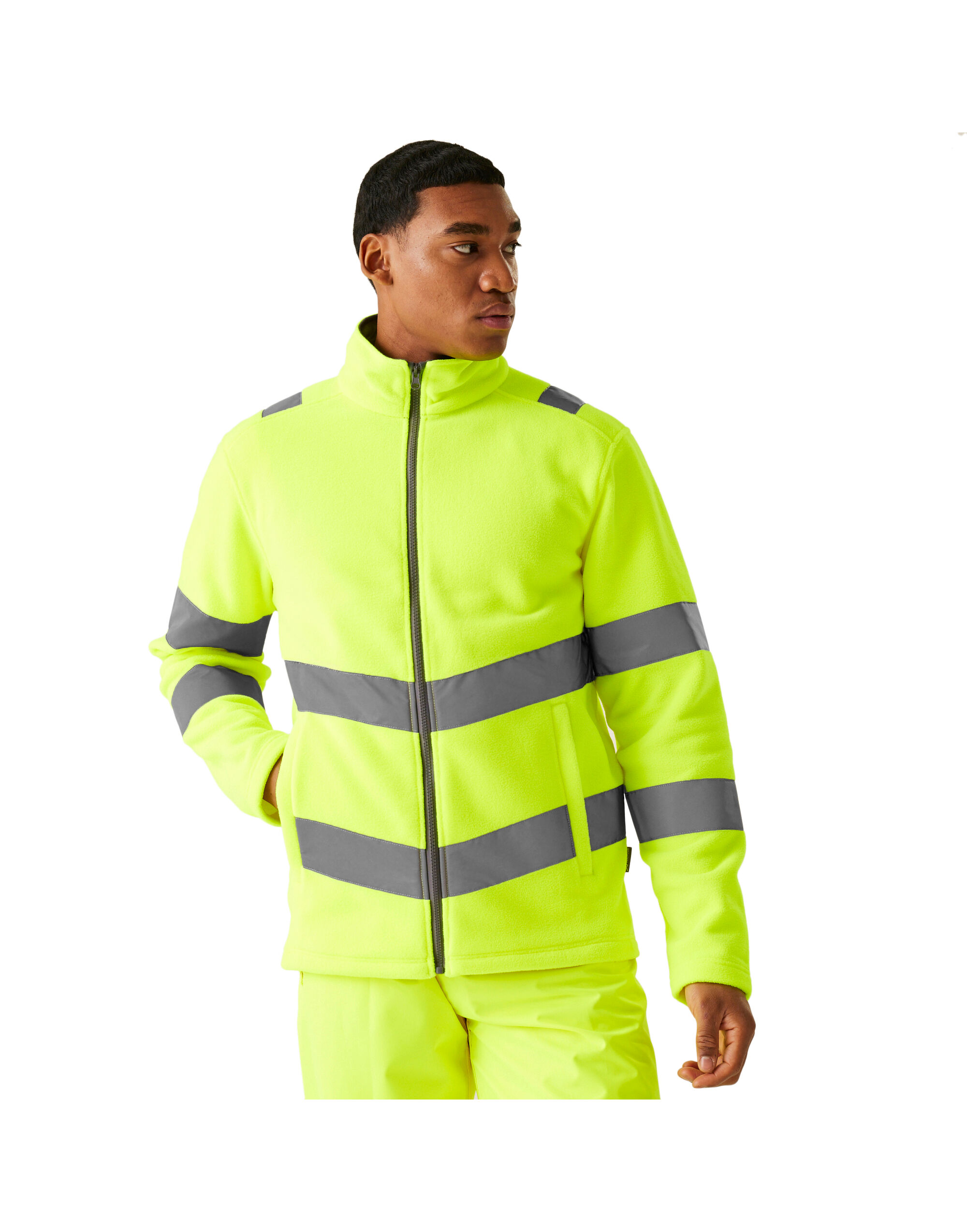 TRF648 Hi-Vis Yellow Hi-Vis Pro Contract Thor Fleece (Class 3)