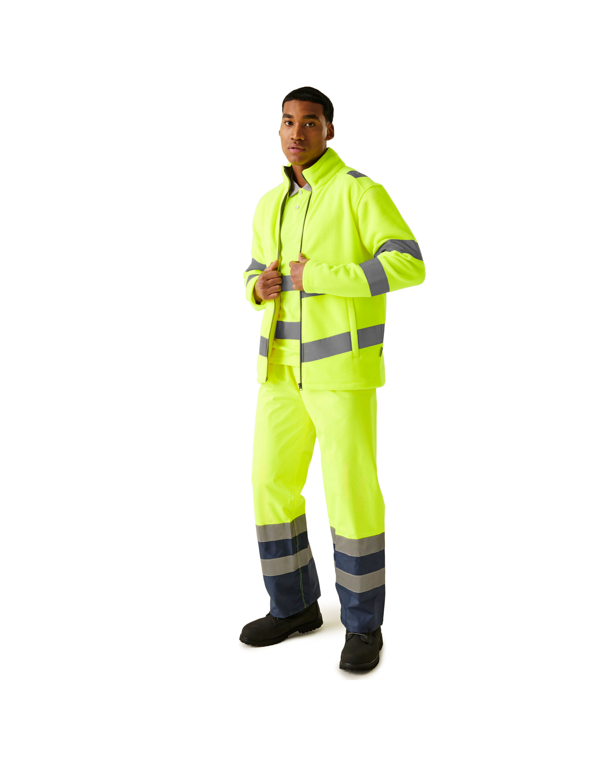 TRF648 Hi-Vis Yellow Hi-Vis Pro Contract Thor Fleece (Class 3)