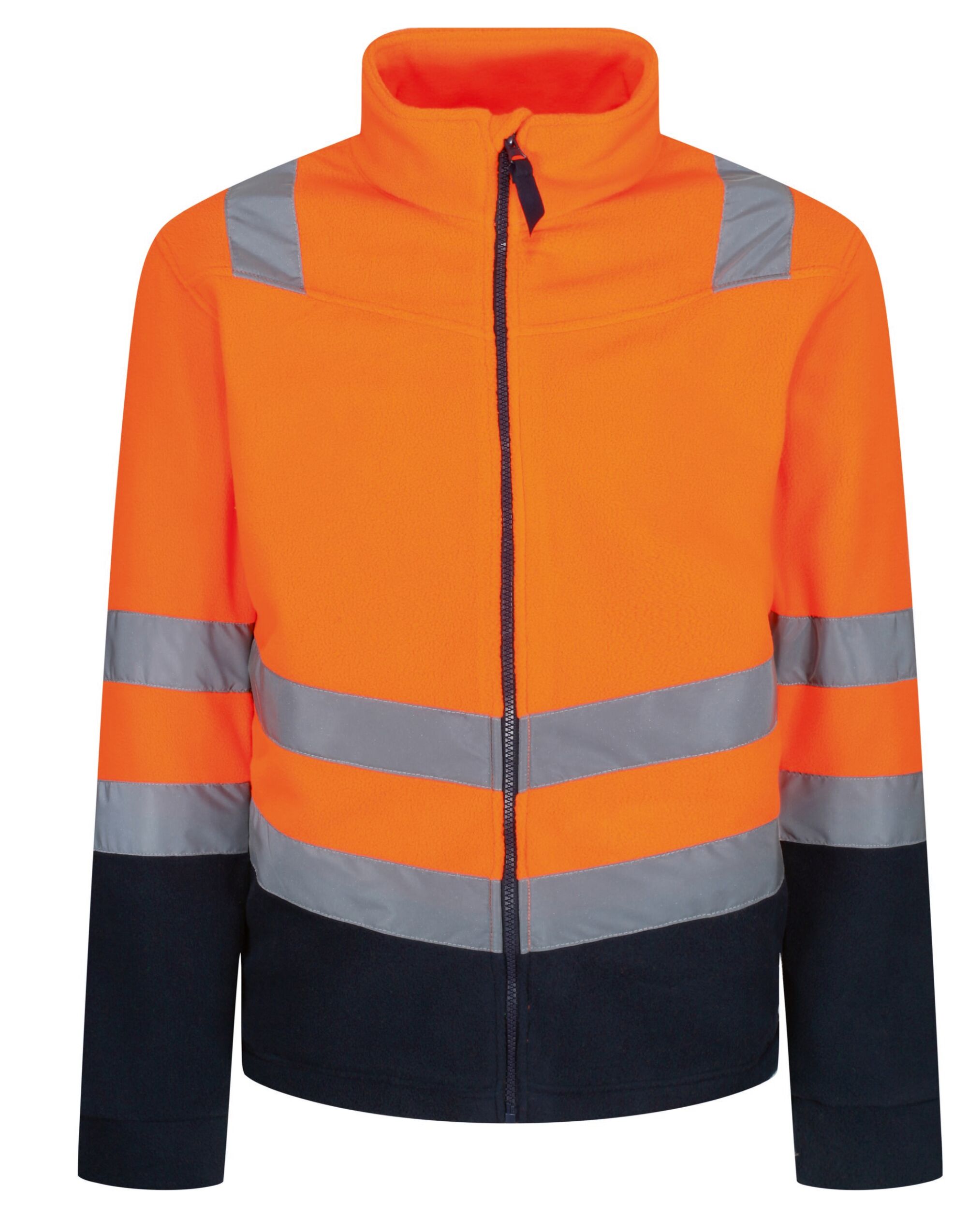 Hi Vis Orange/Navy Pro Hi Vis 250 Fleece